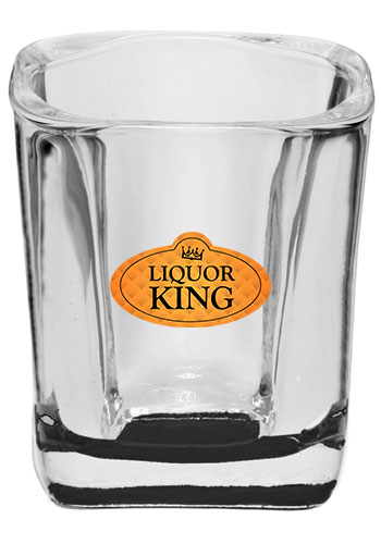 2 oz. Square Shot Glasses 6