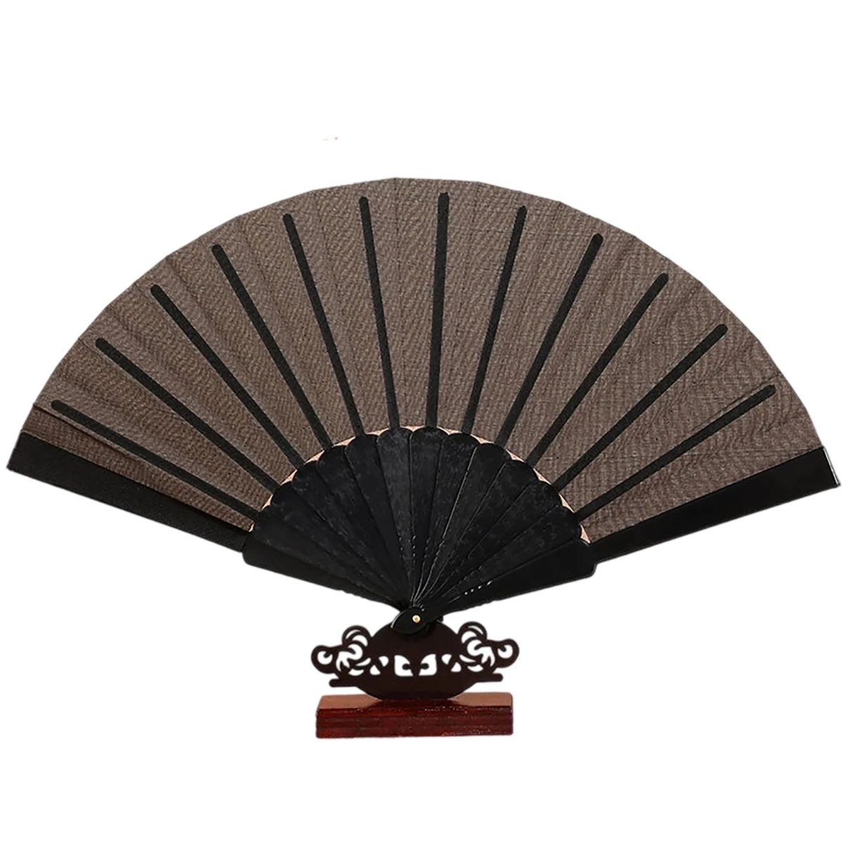 9.1 inches x 16.5 inches Plastic Handheld Fan, Customizable with Logo Imprint 6