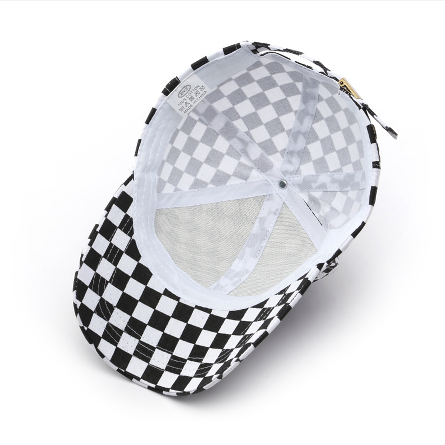 Checkerboard Baseball Cap 9