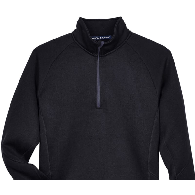 Devon & Jones Adult Bristol Sweater Fleece Quarter-Zip 7