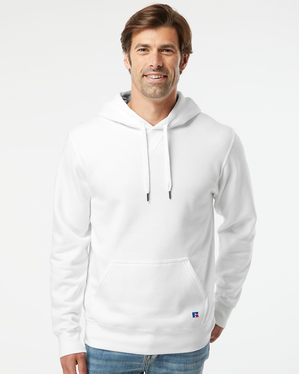 Unisex Cotton Rich Fleece Hooded Sweatshirt - 82ONSM 14