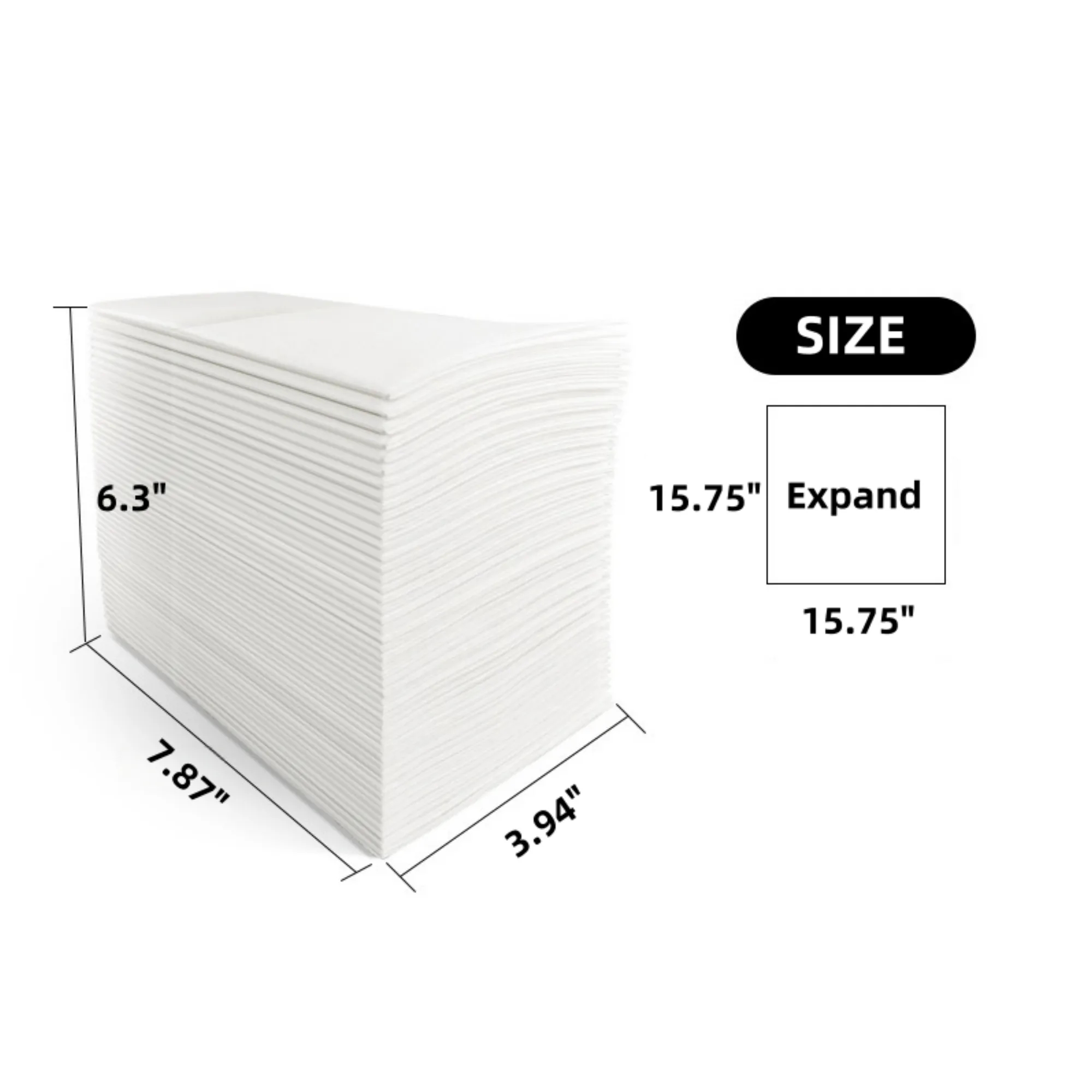 Disposable Utensil Tissue Pack 4