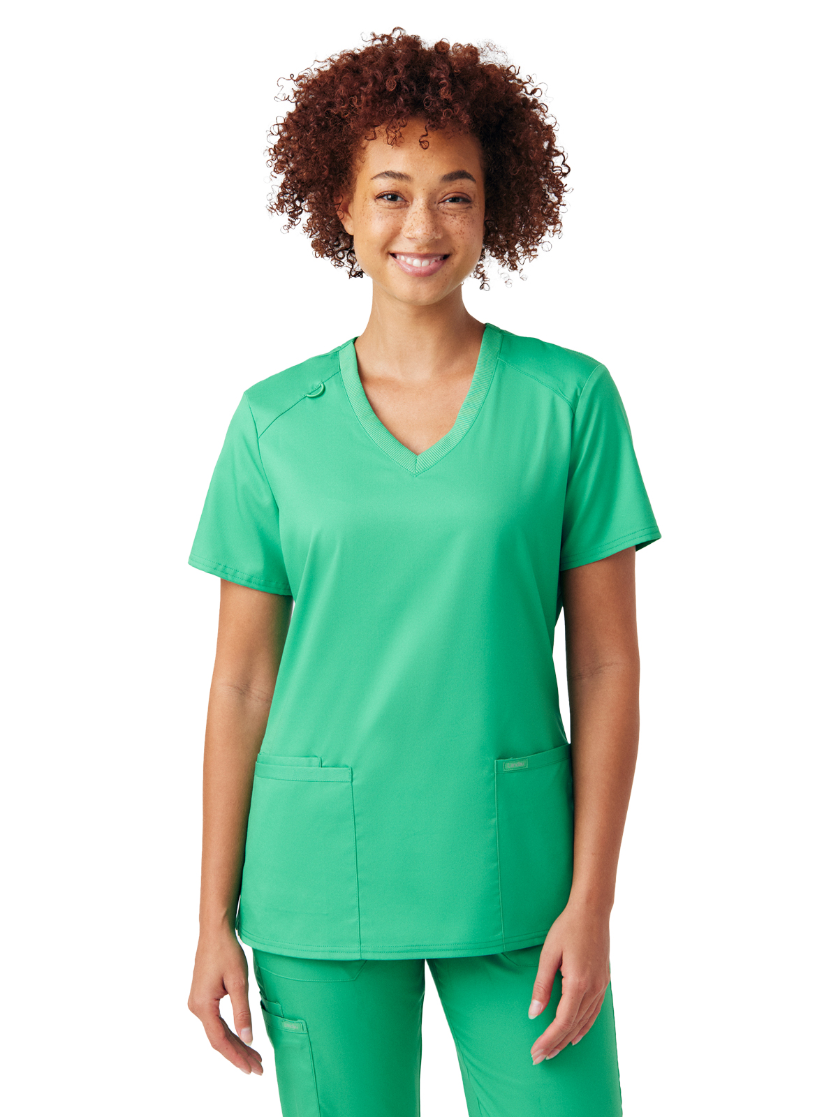 Landau - ProFlex - Women's Three-Pocket V-Neck Top 47