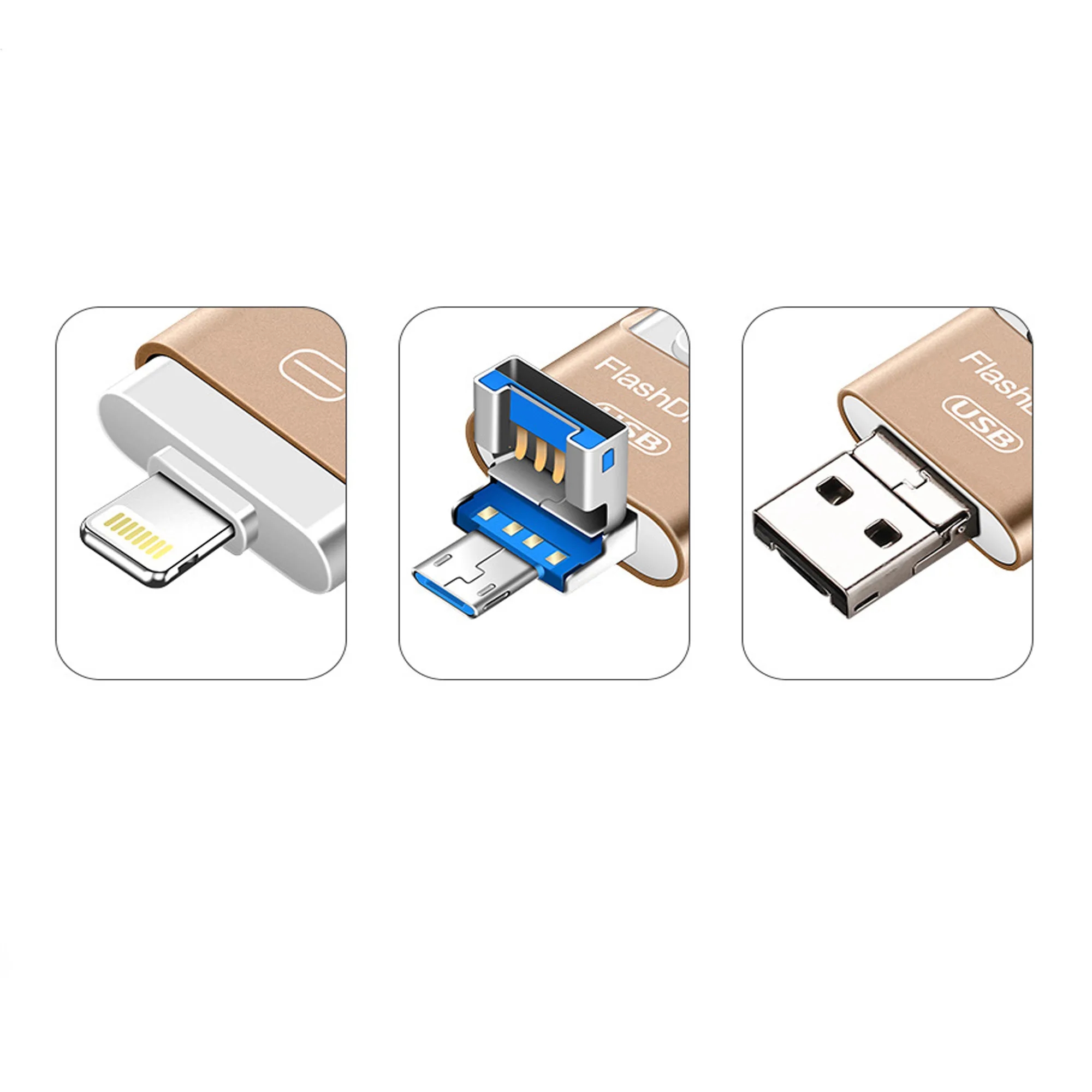 Multi-function 4-In-1 8GB U Disk 3