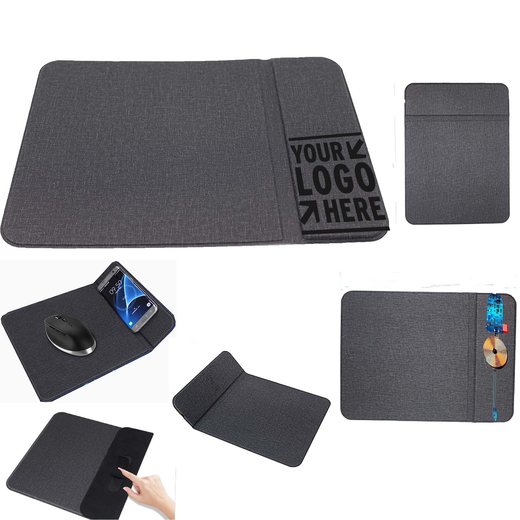 Mouse Pad with Wireless Charger 1