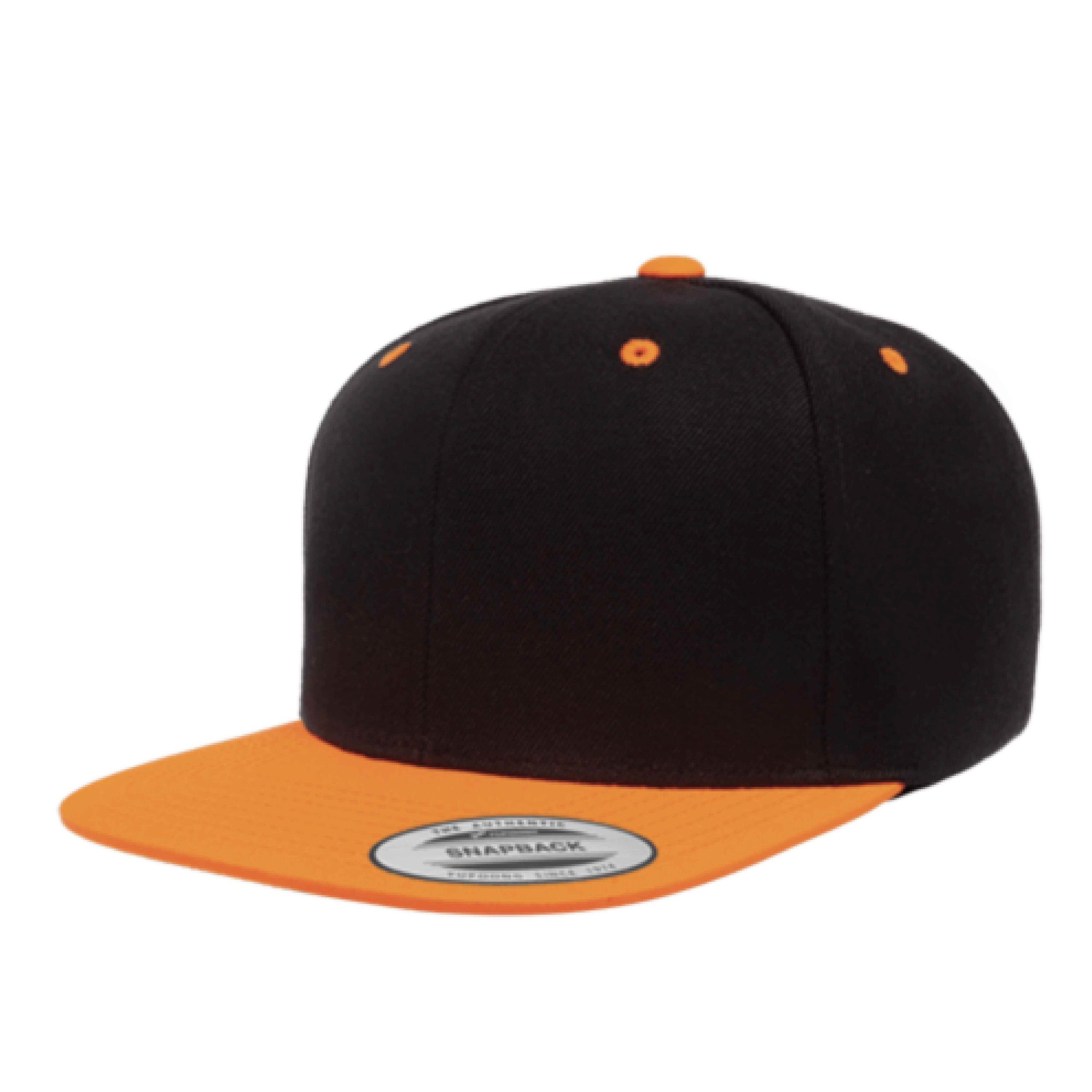 Yupoong 6089M YP Classics Premium Flat Bill Snapback Hat with Embroidery 6