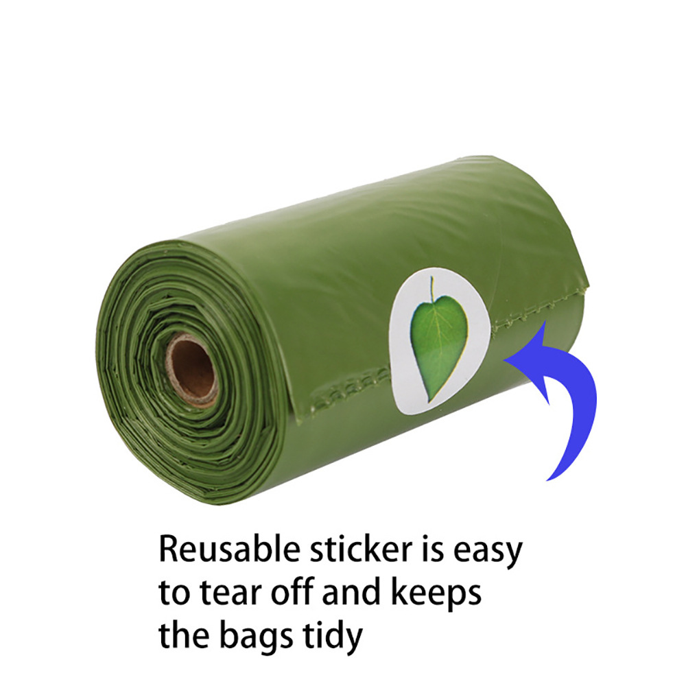 Dog Poop Bag Holder Dispenser with Metal Carabiner Clip 5