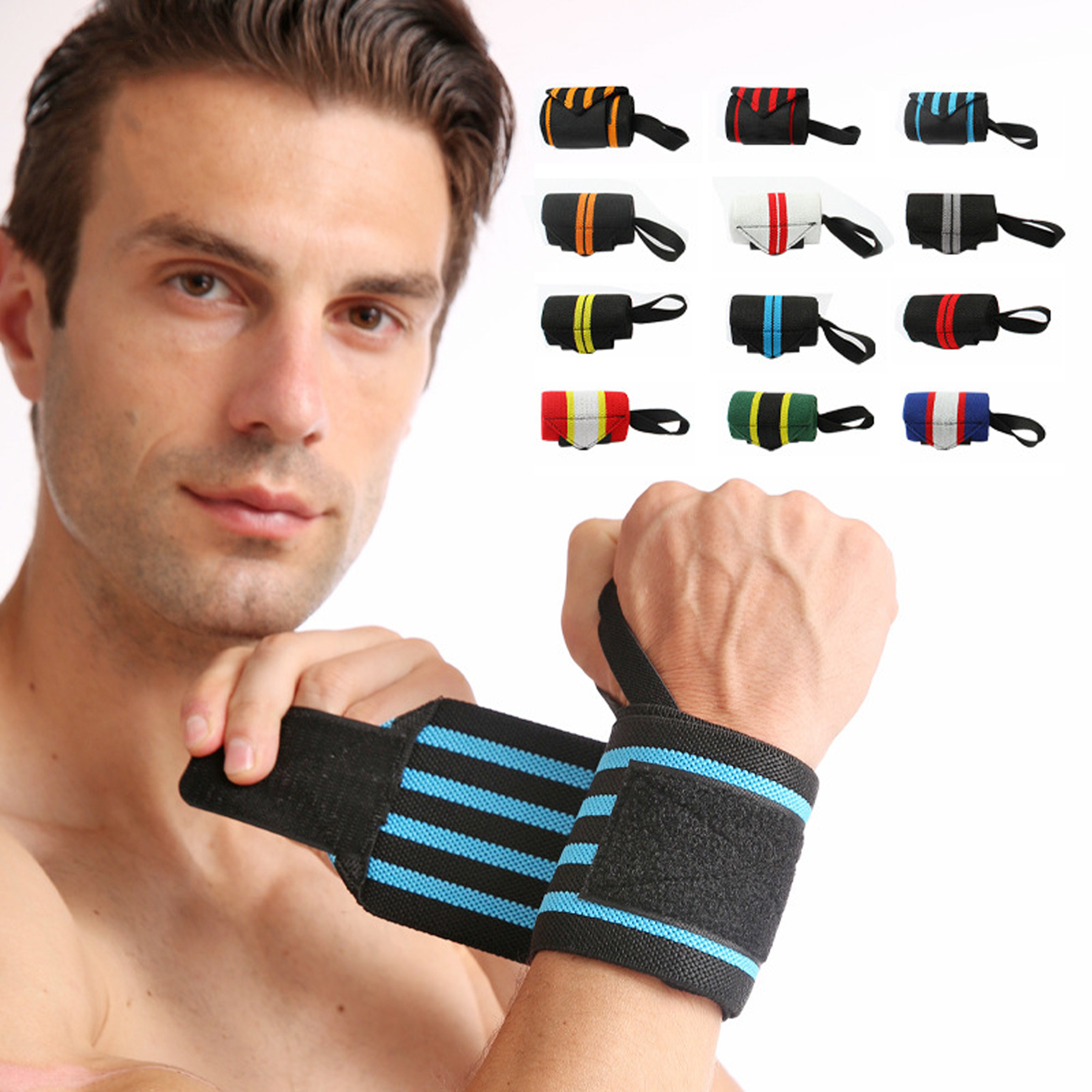 Weight Lifting Wrist Support Straps 2