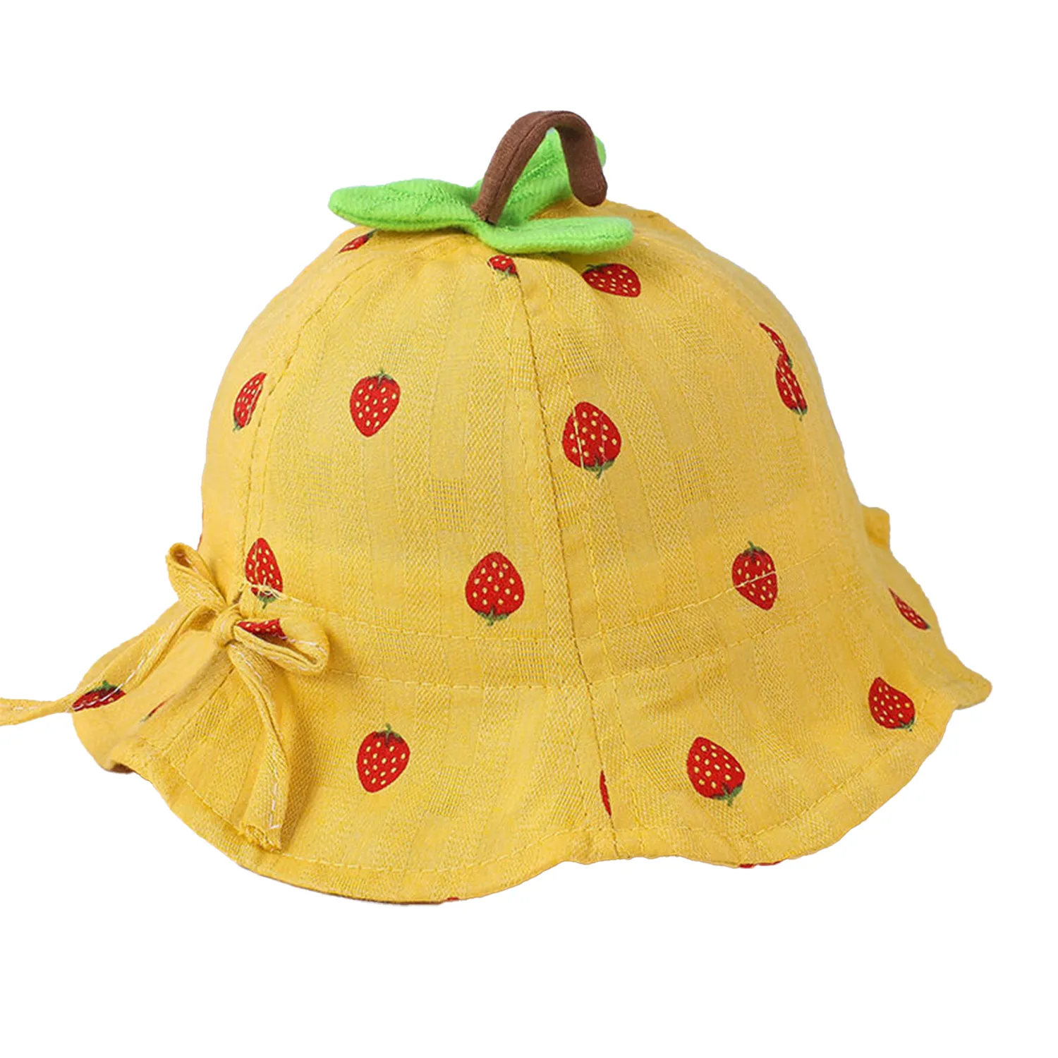 Terylene Cotton Thin Baby Sun Shade Bucket Hat 4