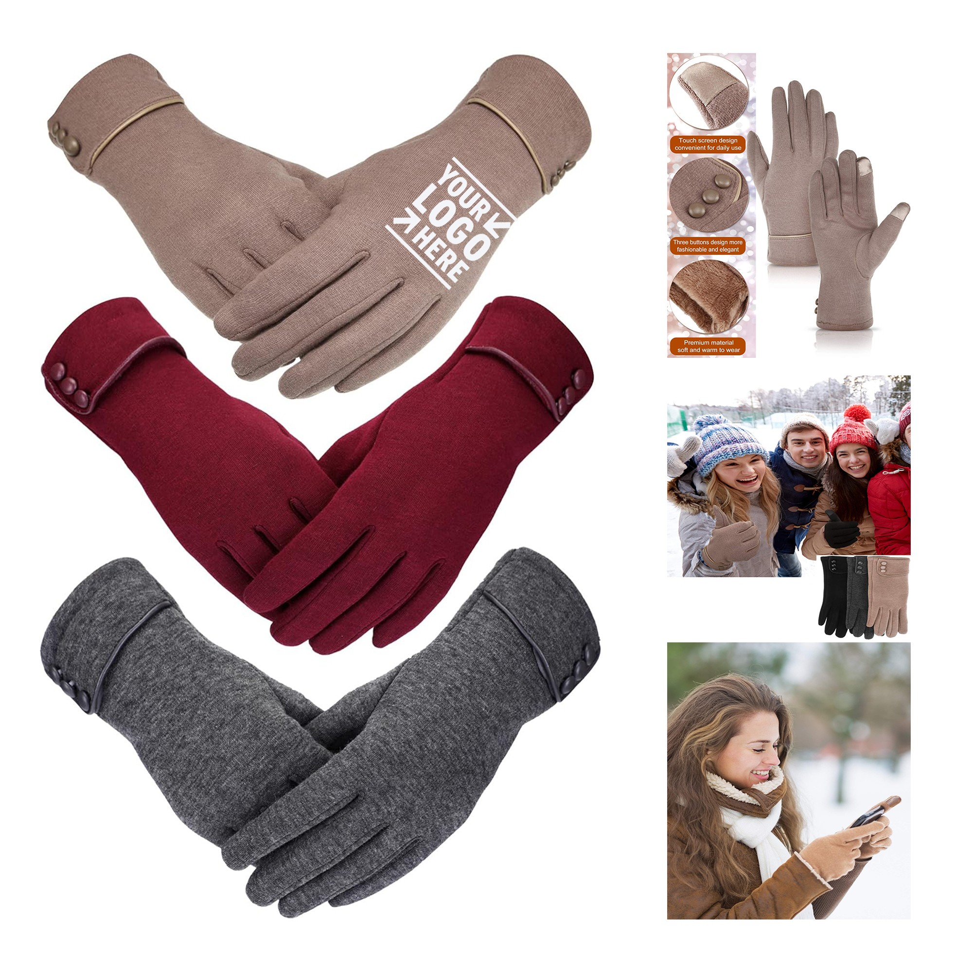 Womens Winter Gloves 2