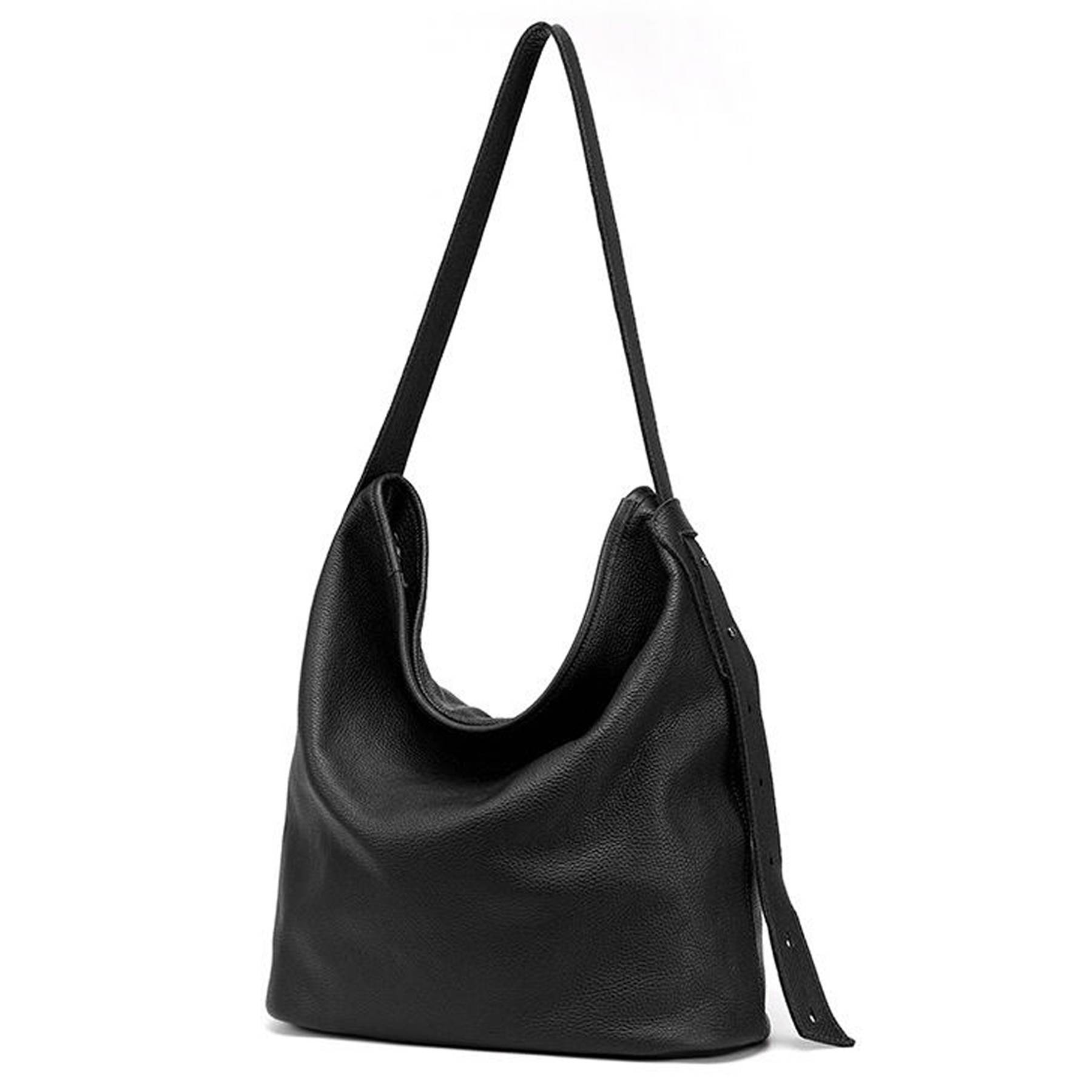 Women's Genuine Leather Hobo Shoulder Bag 2
