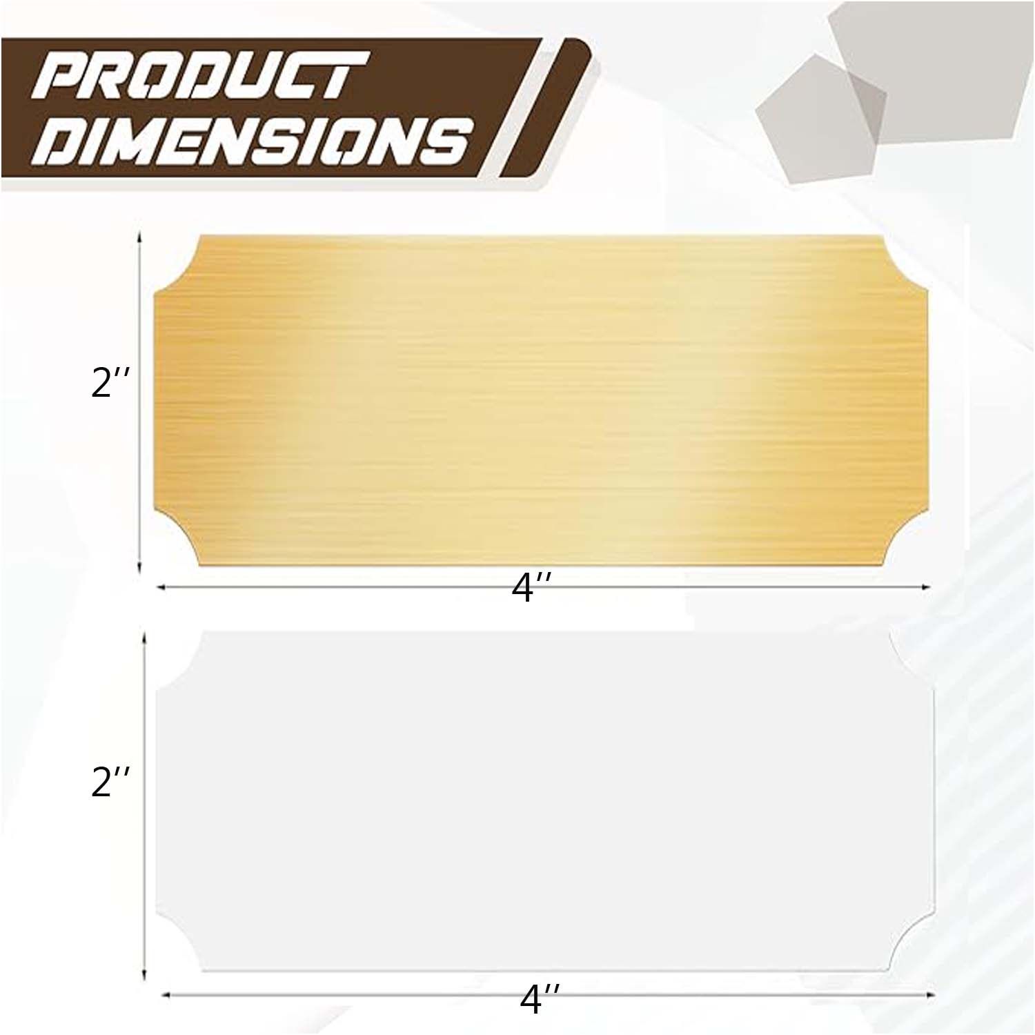 Customized Engraved Brass Sign 2