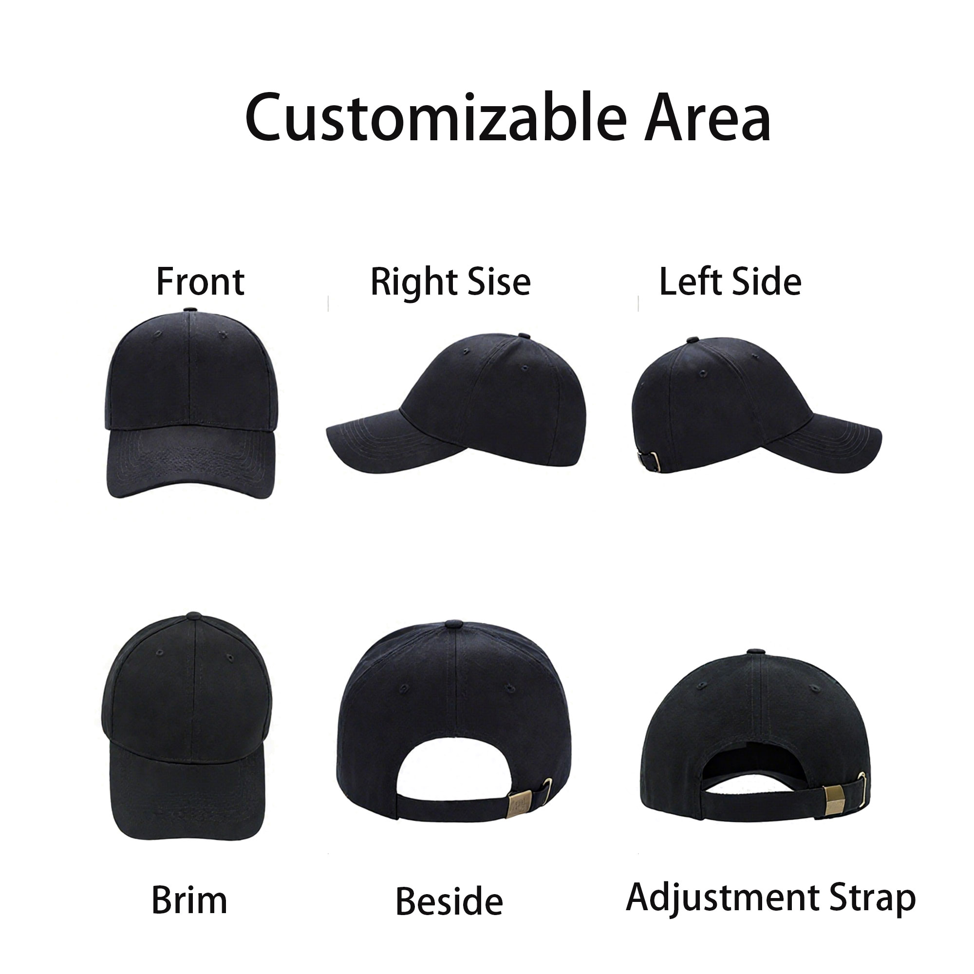 Outdoor solid color baseball cap 4