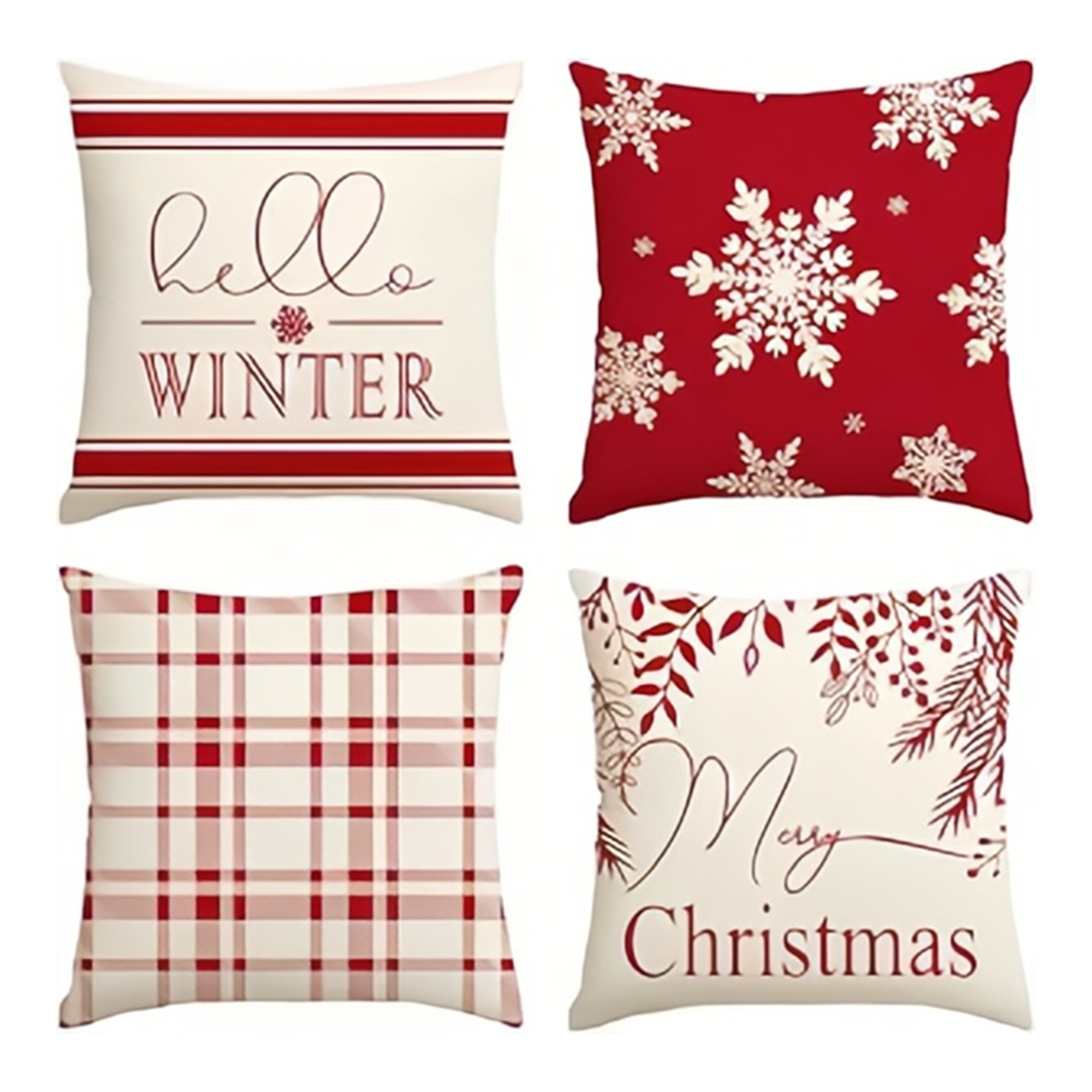 MOQ50 Christmas Pillow Cover 2