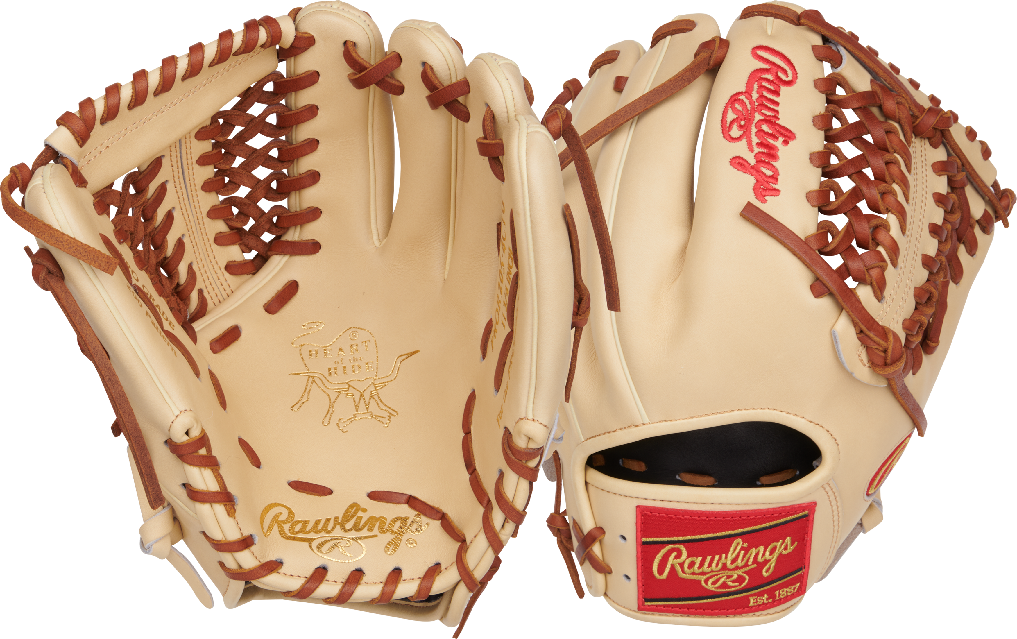 Rawlings Heart of the Hide 11.75 in Baseball Glove, 2