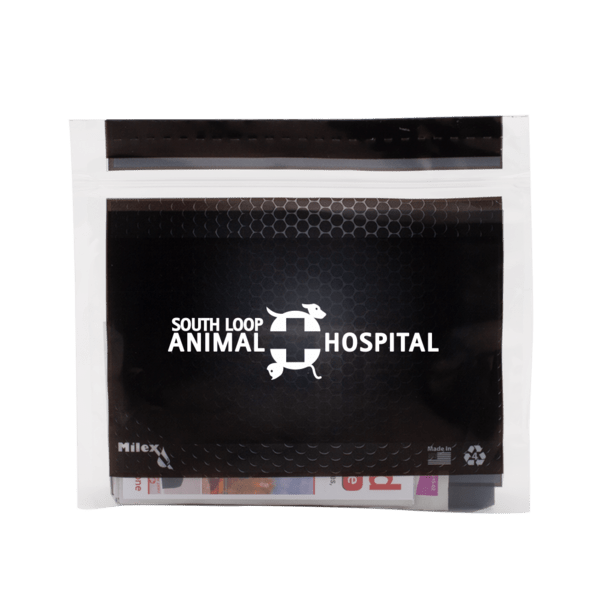 Pet Safety & First Aid Kit in a Resealable Plastic Bag 14