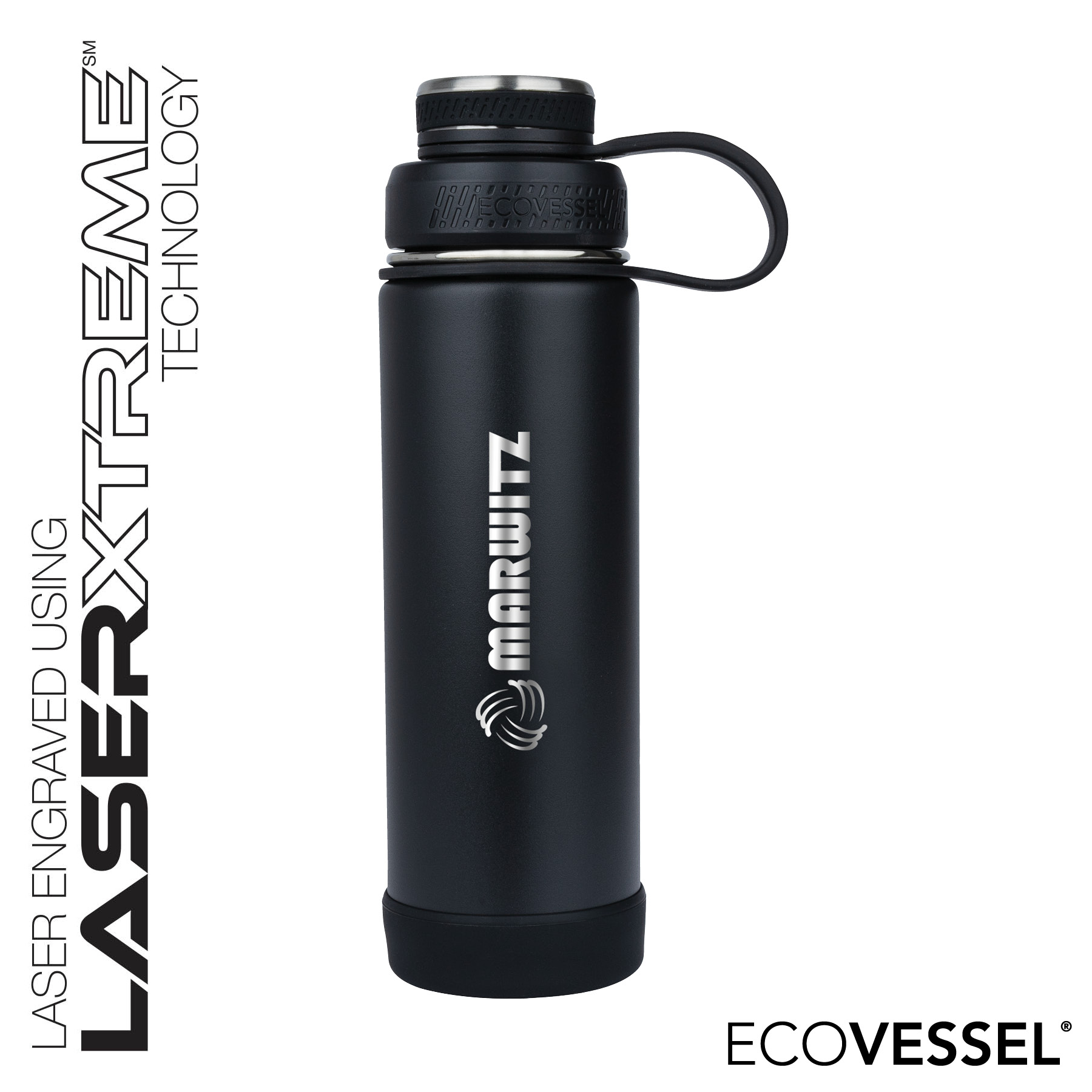 EcoVessel® Boulder 20 oz. Vacuum Insulated Water Bottle 7