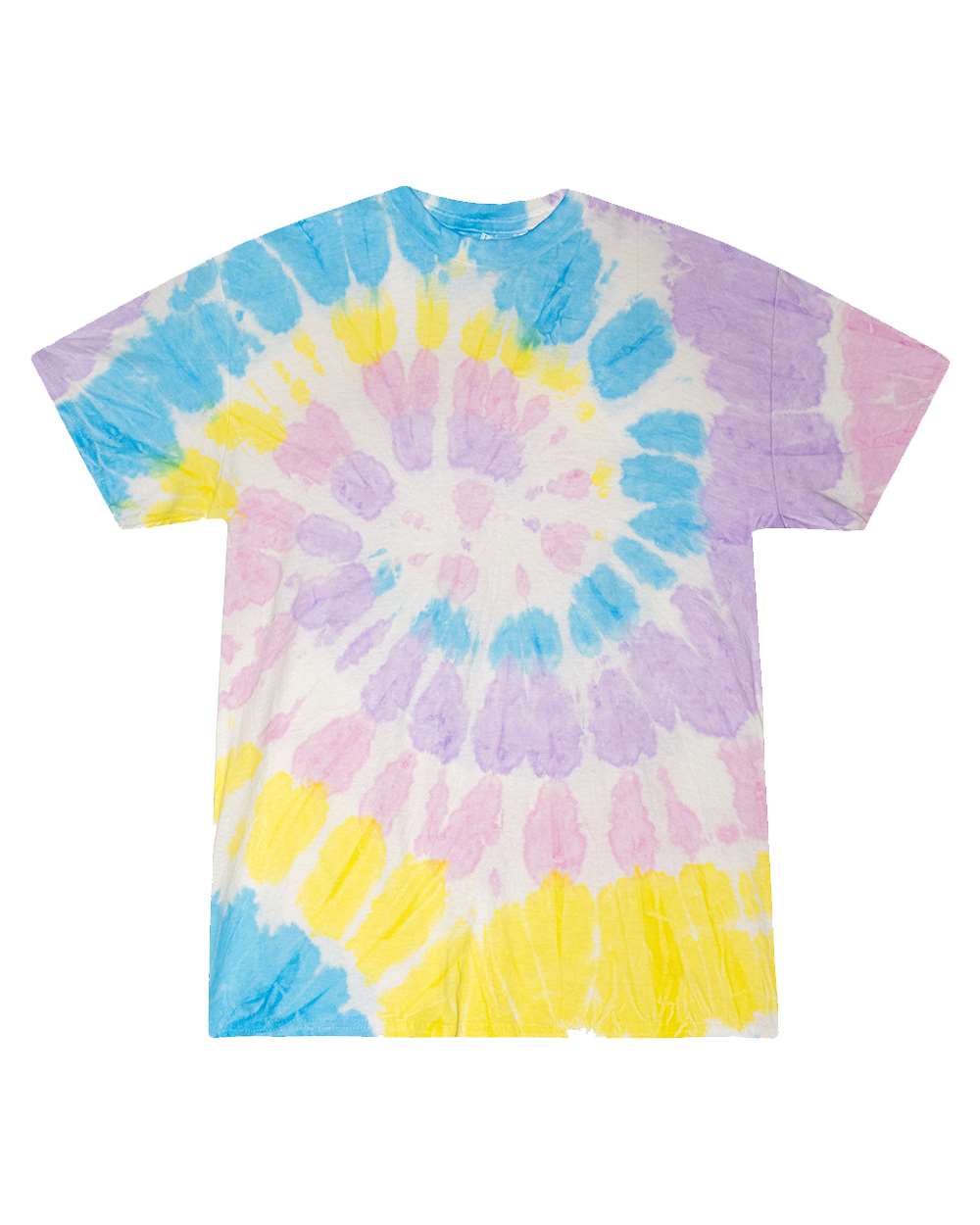 Unisex Multi-Color Tie-Dyed T-Shirt - 1000 121