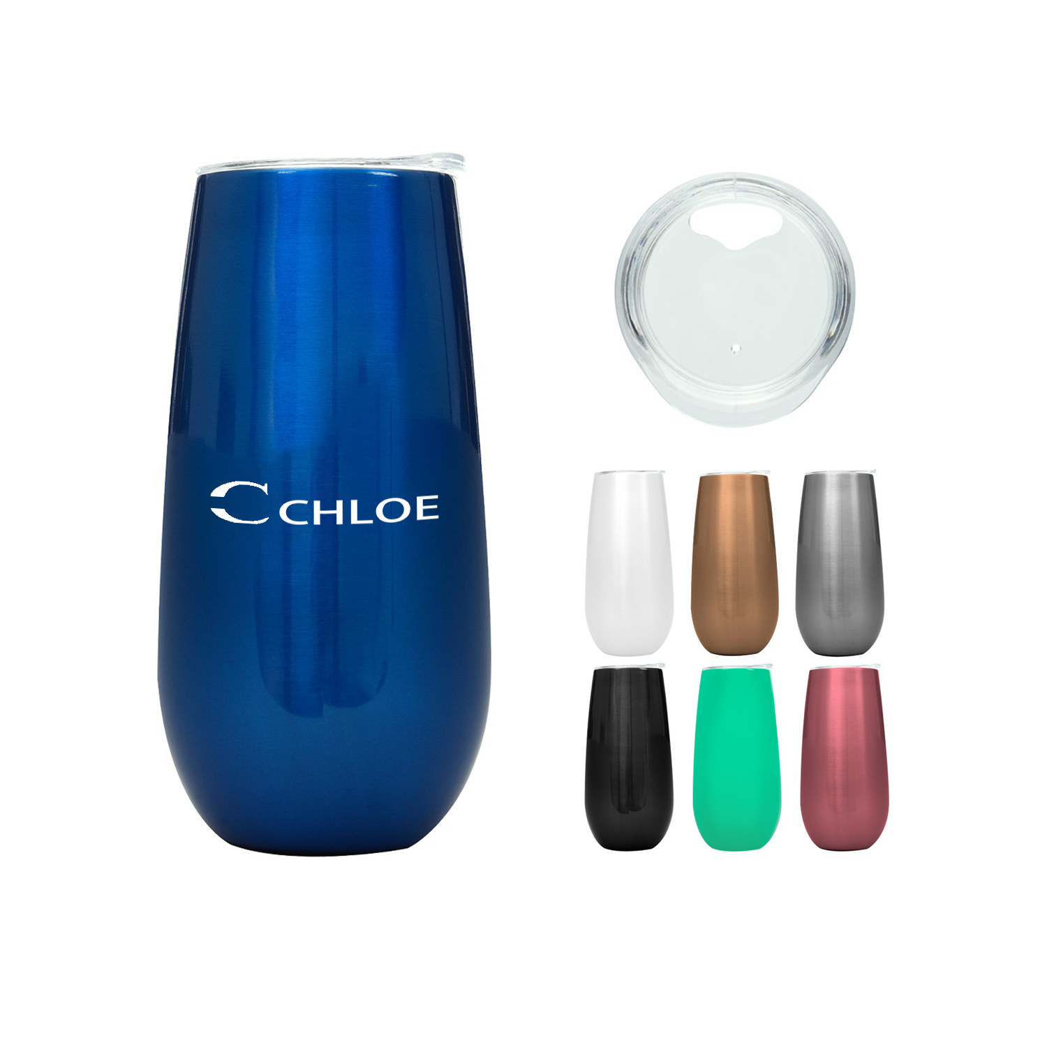 6 Oz. Stemless Champagne Flute 2