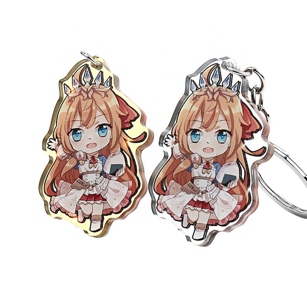 Custom Printed Acrylic Charms Keychain 2