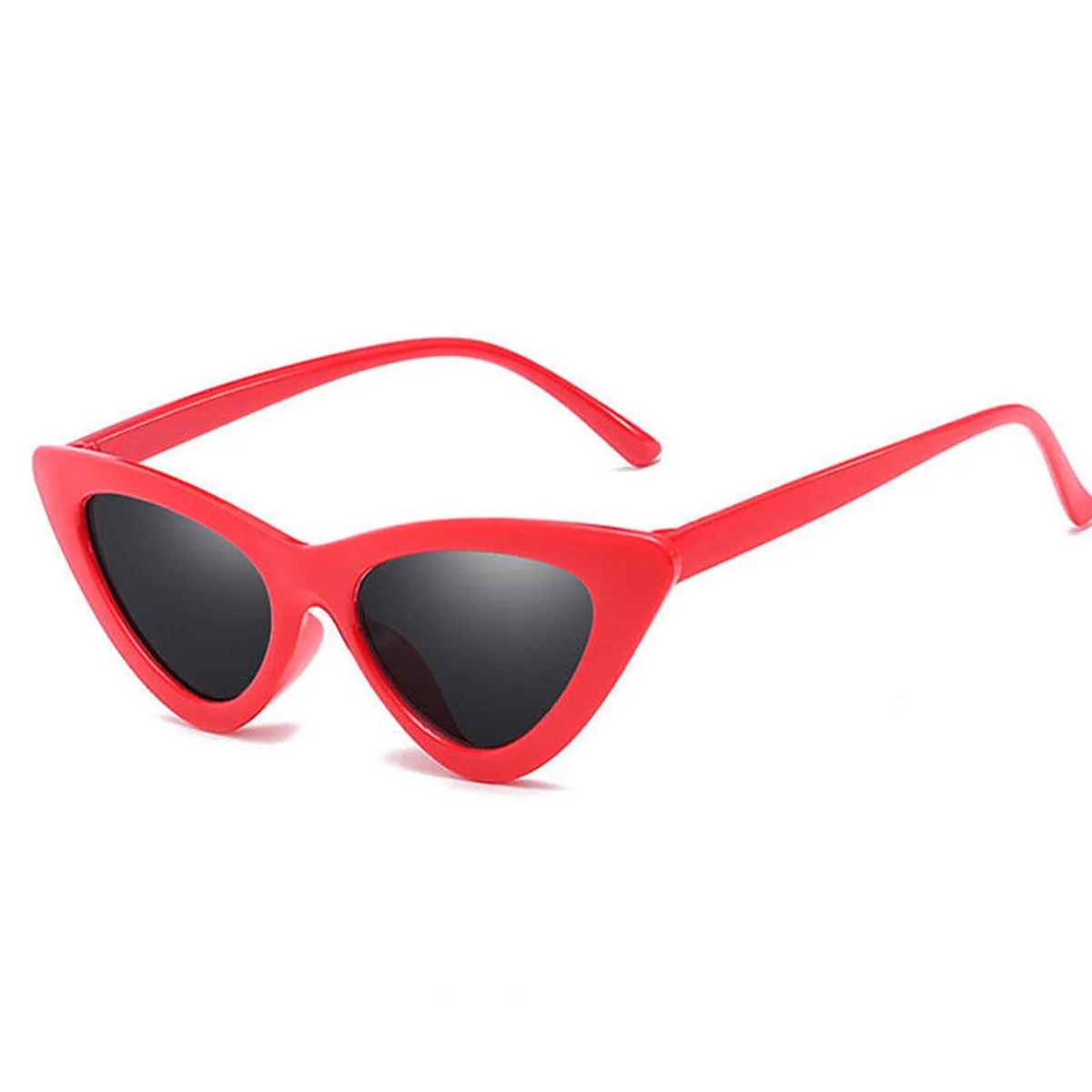 Vintage Fashion Shades Cat Eye Triangle Sunglasses 6