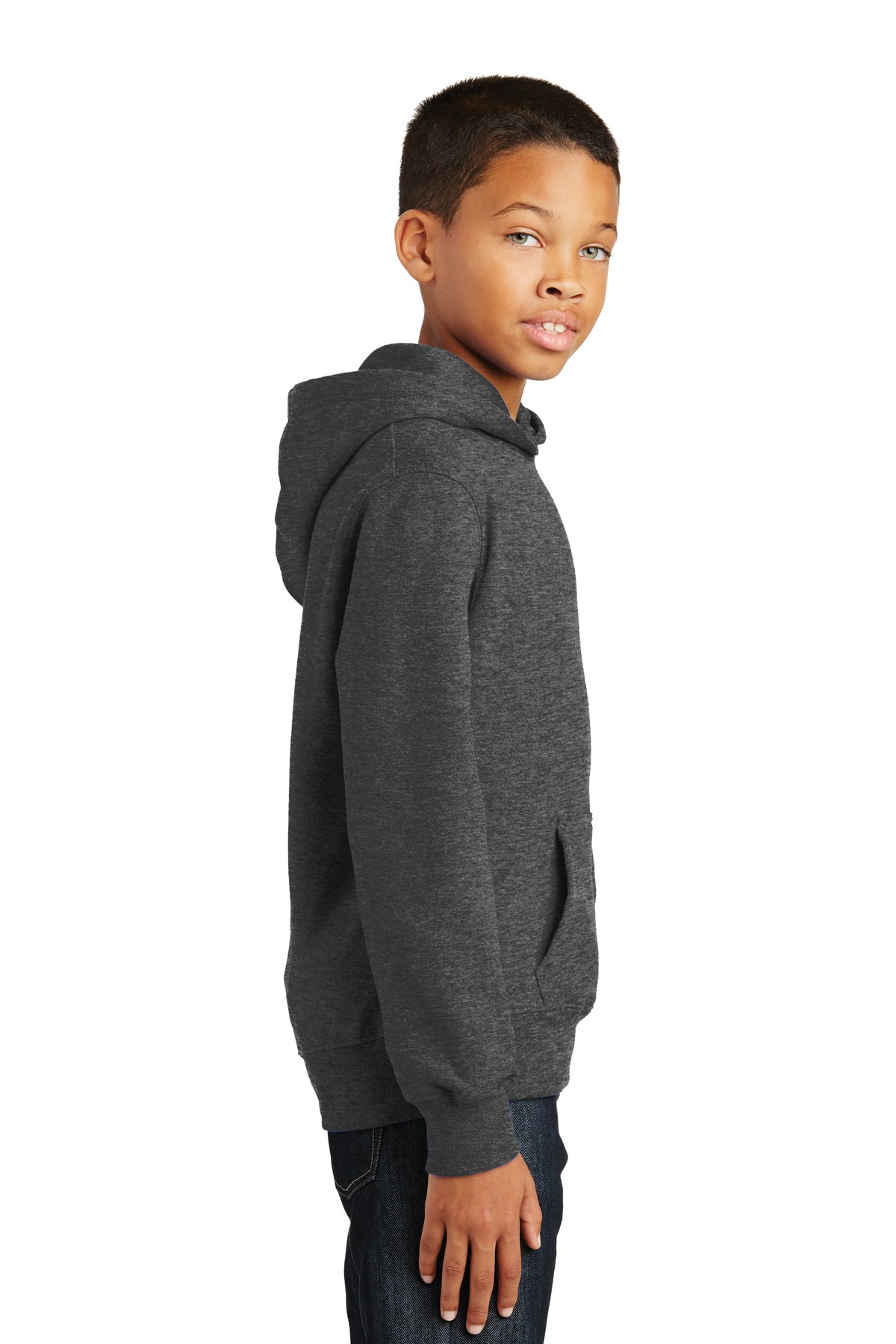 Port & Company® Youth Fan Favorite Fleece Pullover Hooded Sweatshirt 42