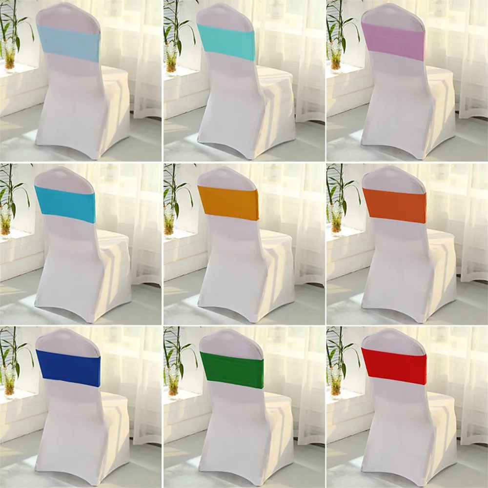 Polyester Bandage Style Chair Cover 3