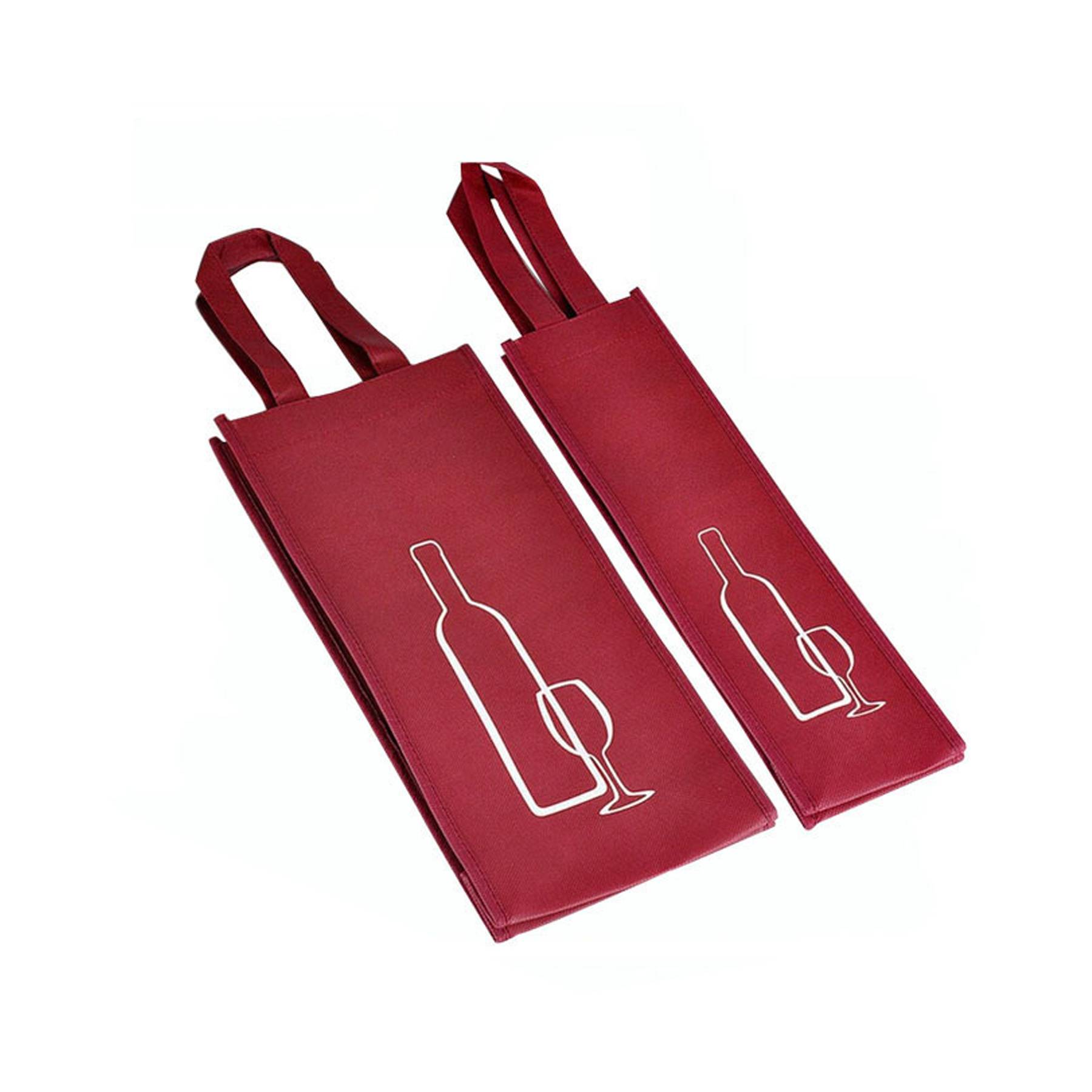 Non-woven Fabric Wine Tote Bag 6