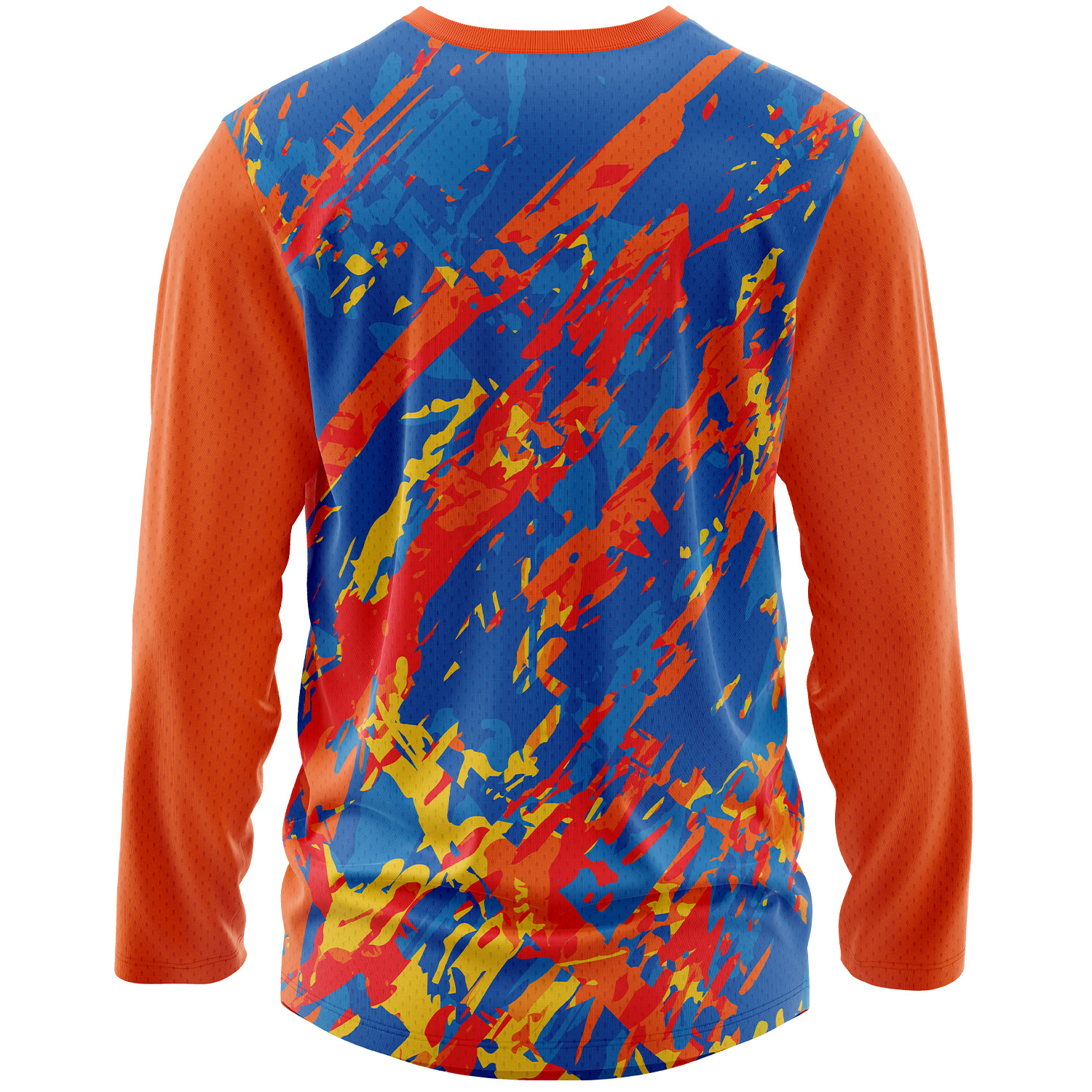 Youth 160 GSM Birdseye Mesh Sublimation Long Sleeve T-shirt 3