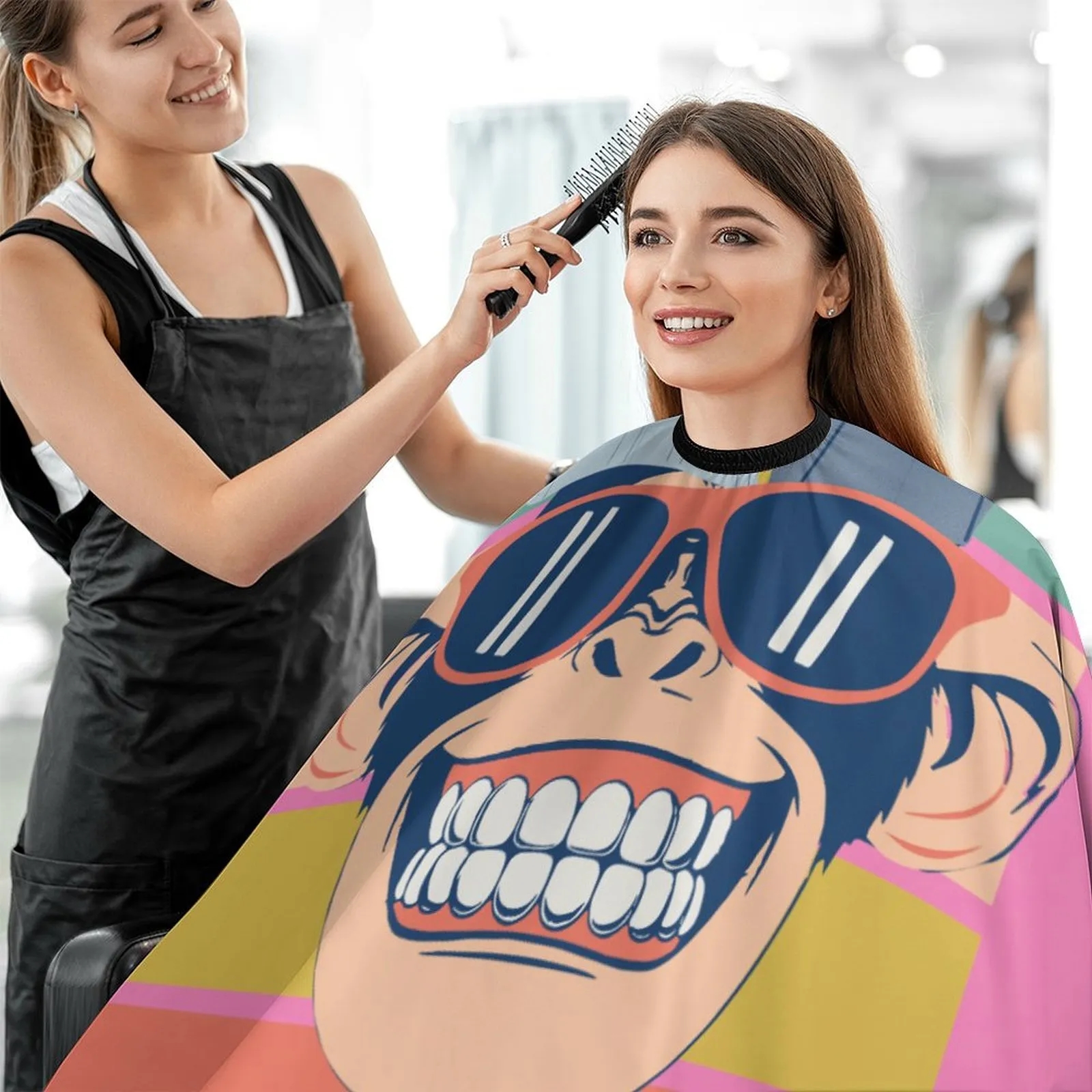 Adjustable Hair Cutting Cape 4