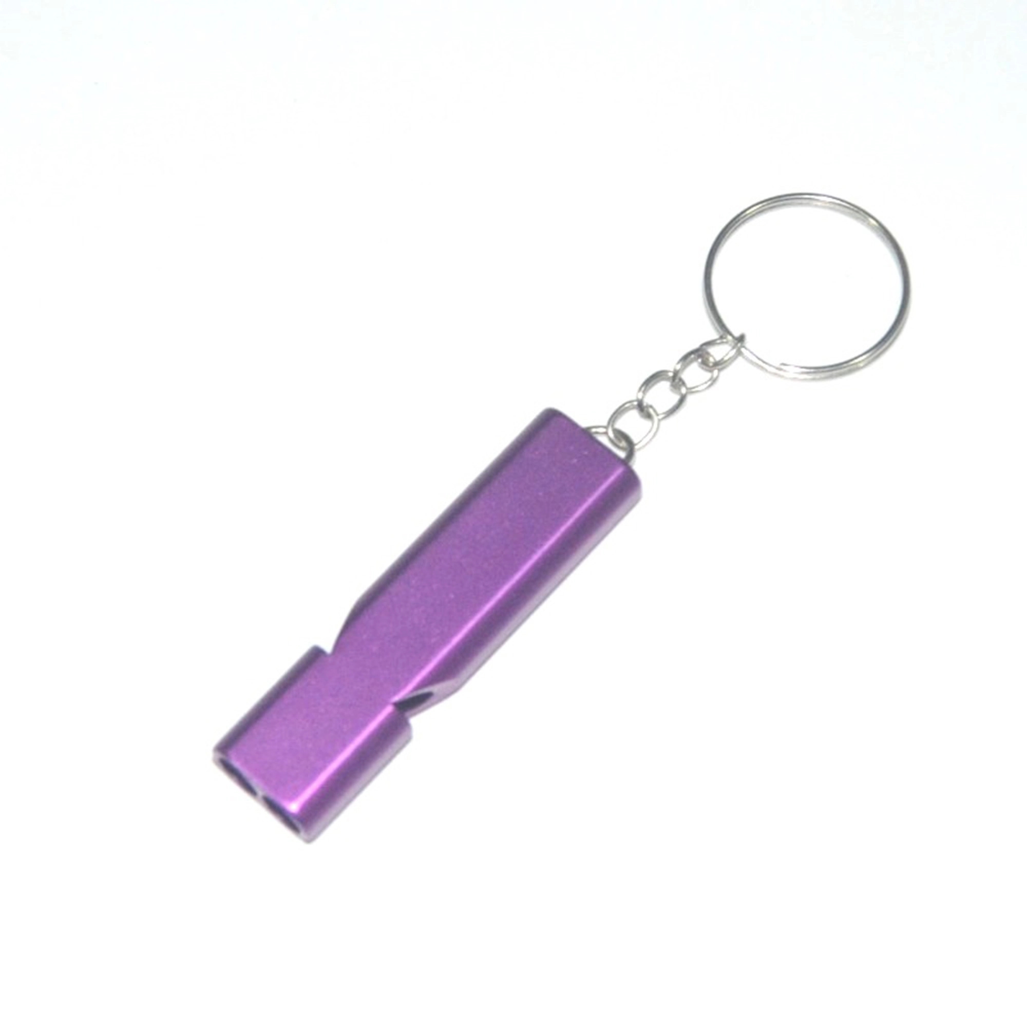 Hiking Safety Aluminum Keychain Whistle 4
