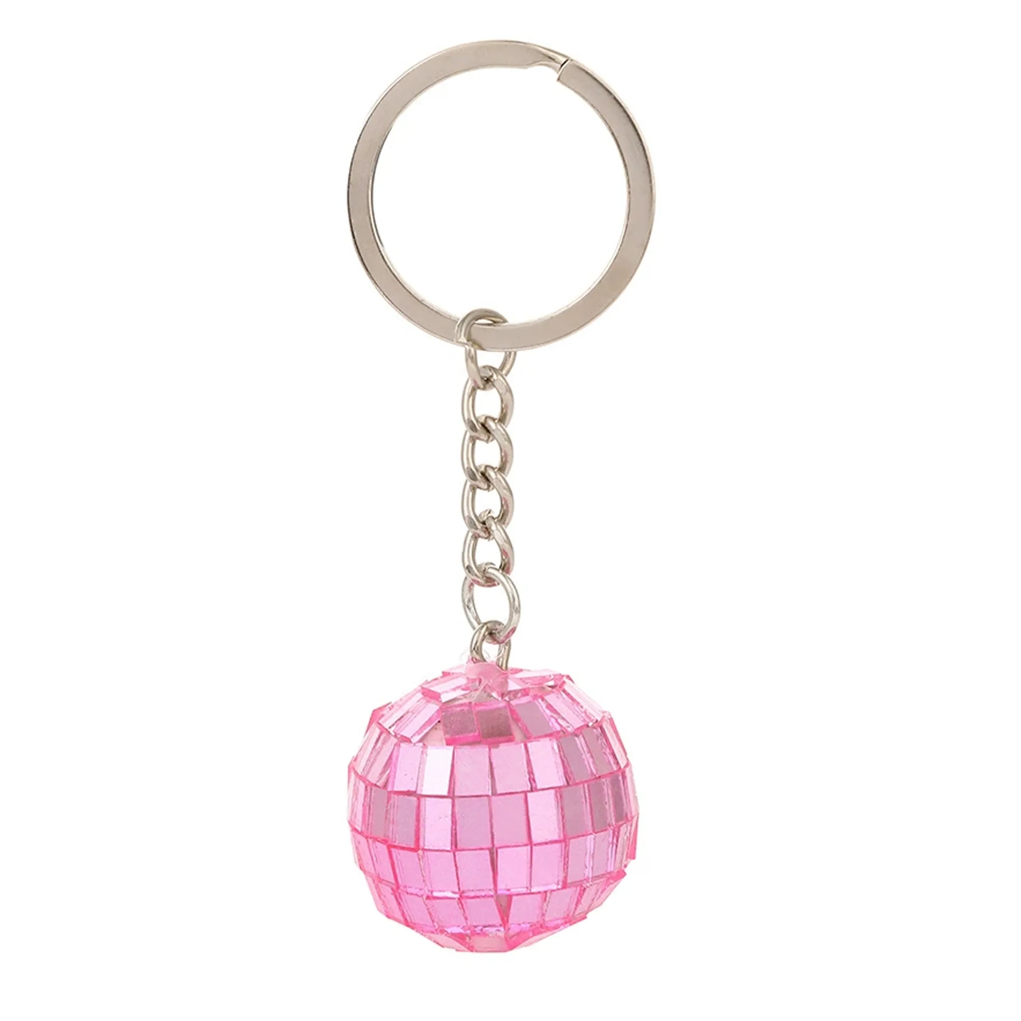 Mirrored Disco Ball Keychain 3