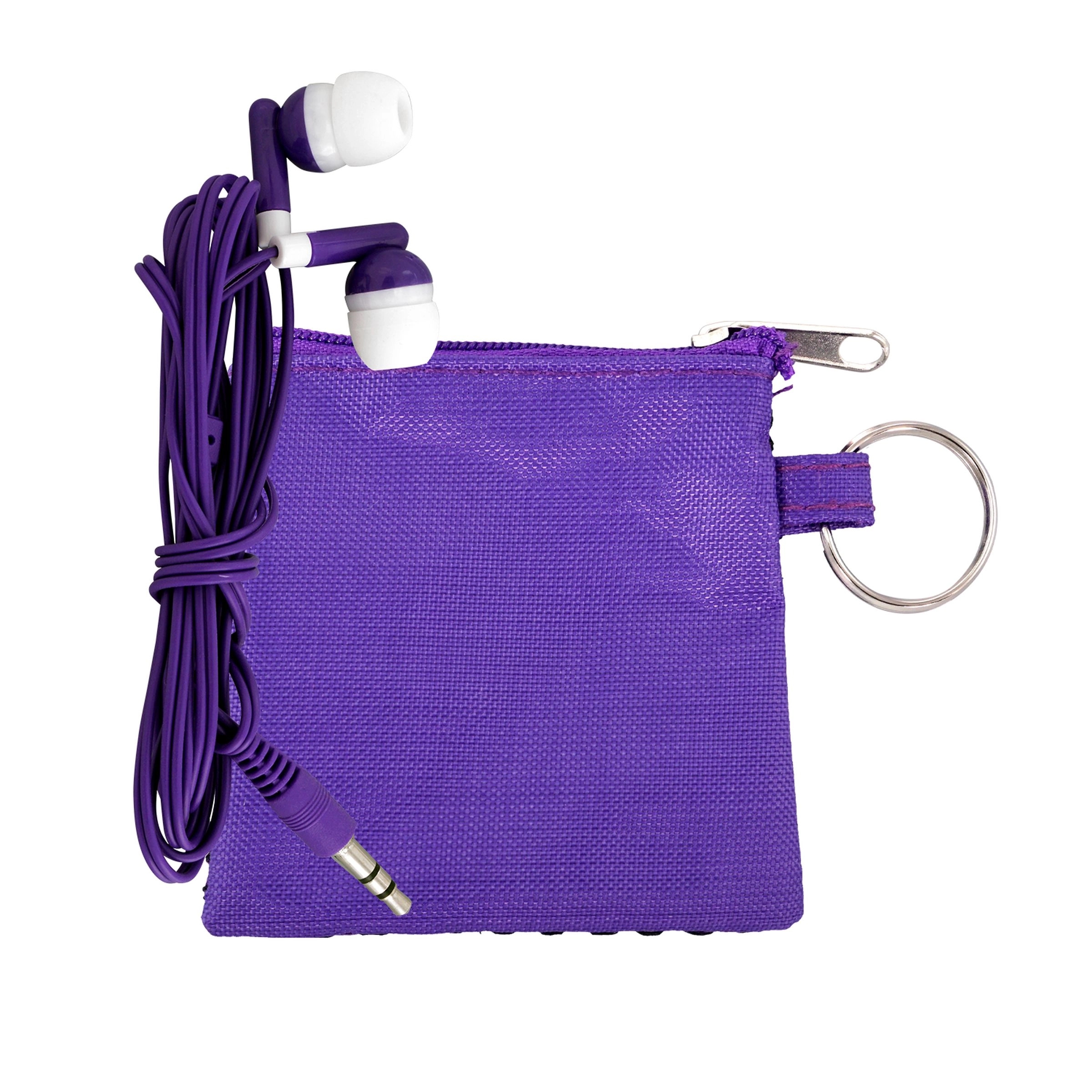 SPORTY POUCH & COLORFUL EAR BUDS 15
