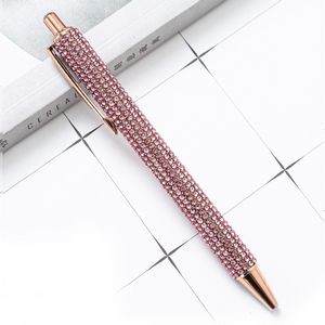 Metal Ballpoint Pen With Crystal 9