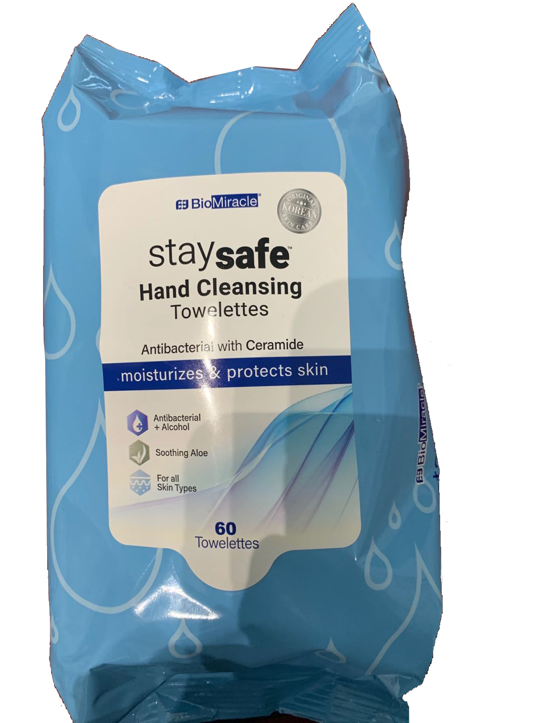 62% Alcohol Clean Wipes (60 pieces Pack) 2