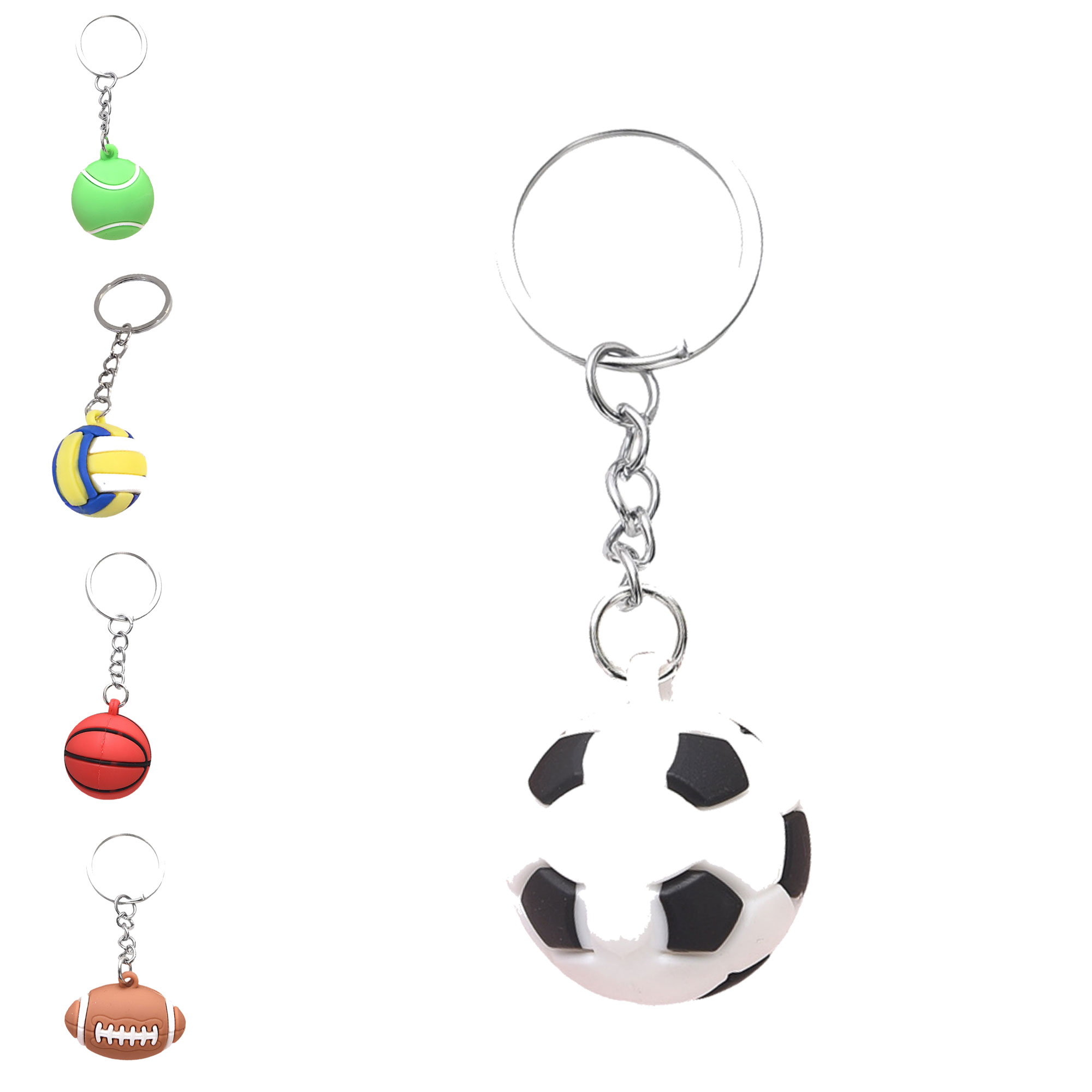 Mini Sports Ball Keychain 2