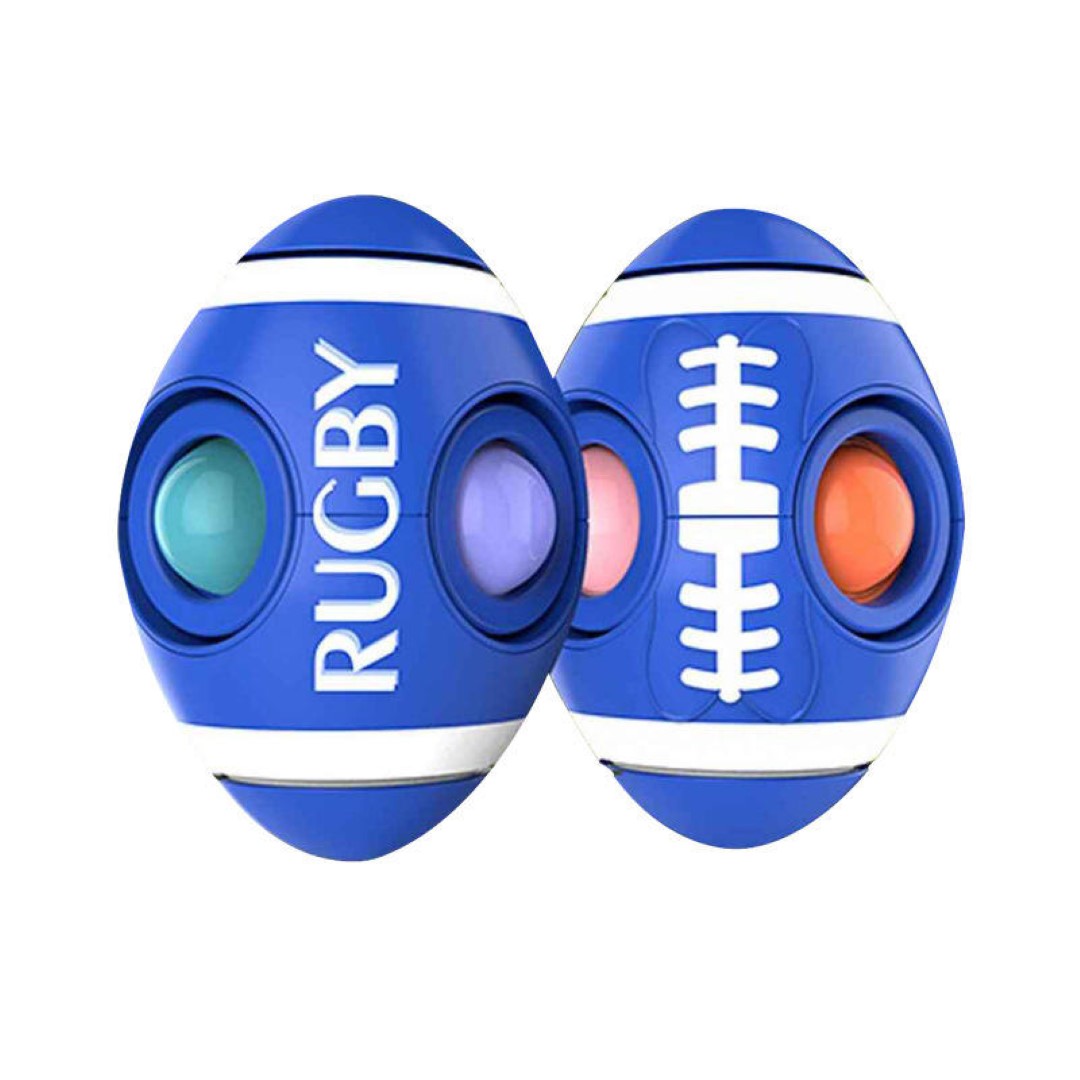 Rugby Push Pop It Fidget Toy 3