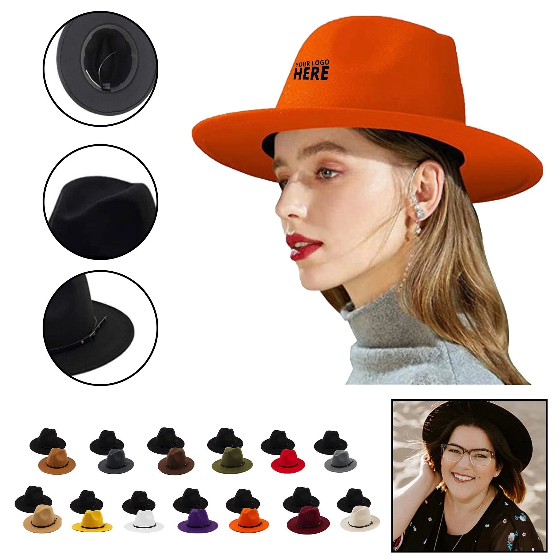 Vintage Fedora Hat 2