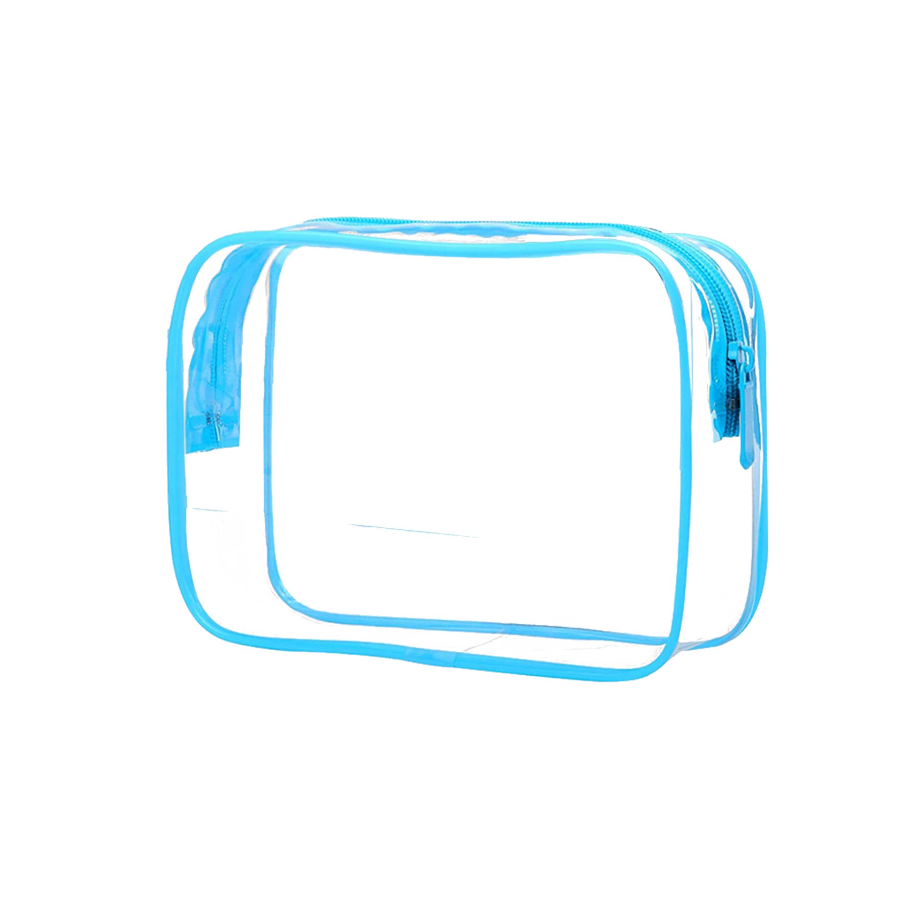 Clear Make up Waterproof Quart Size Toiletry Bag 2