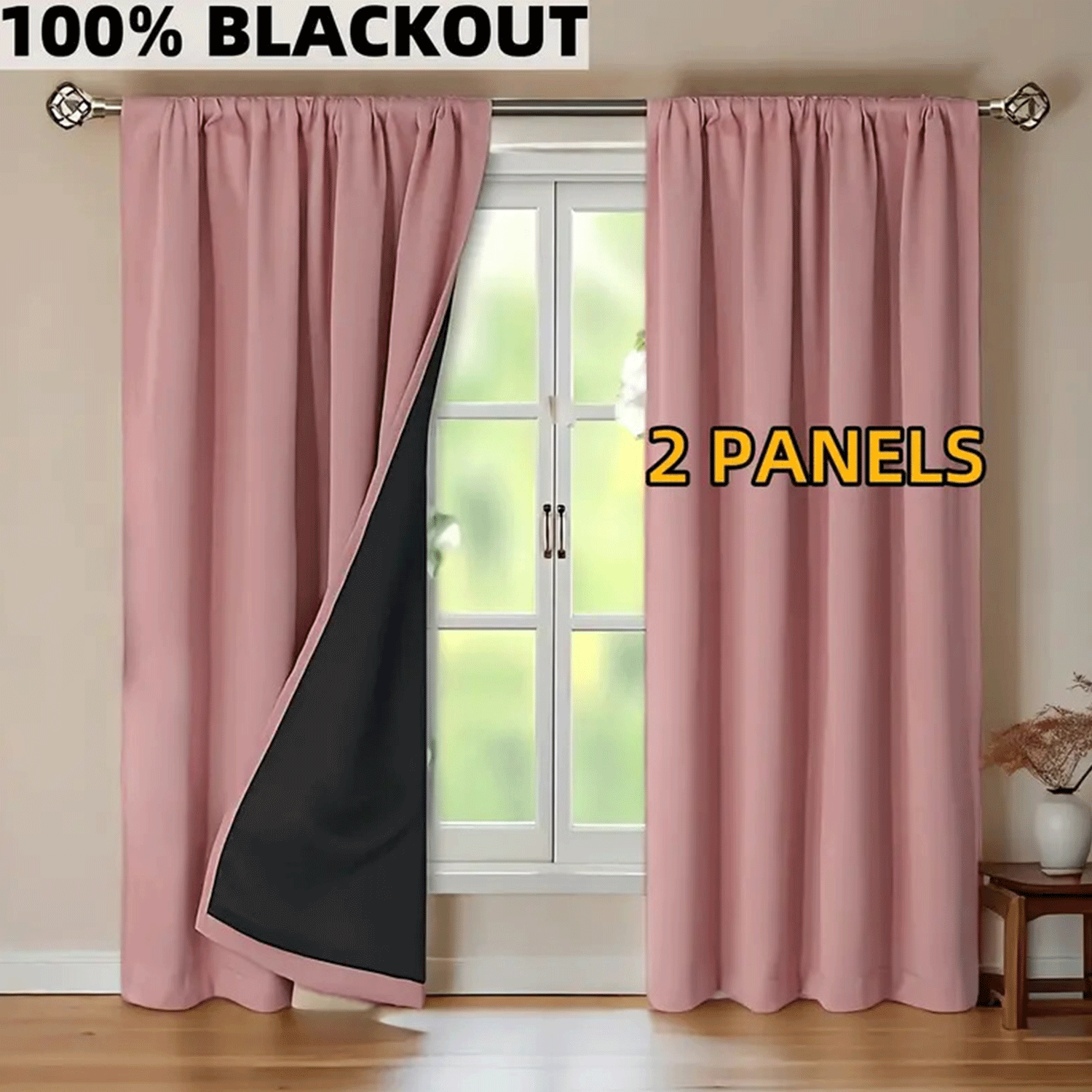 functional household office full Blackout Curtains 3