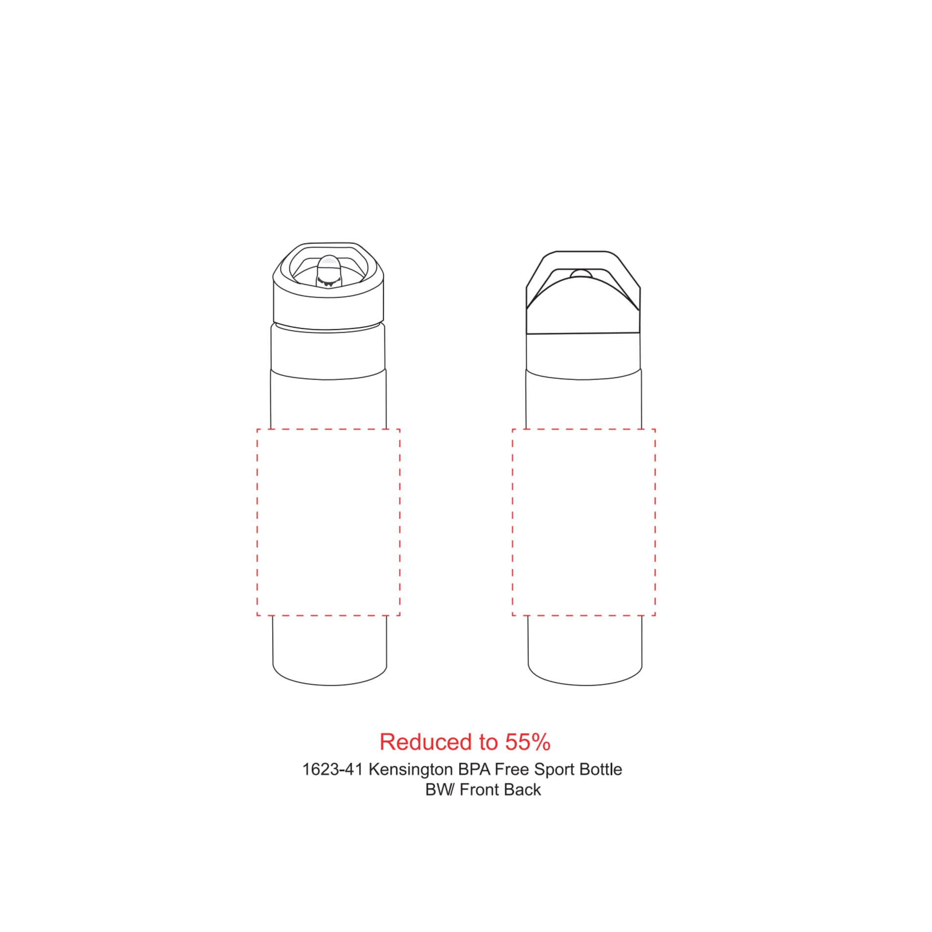 Kensington BPA Free Tritan™ Sport Bottle 20oz 35