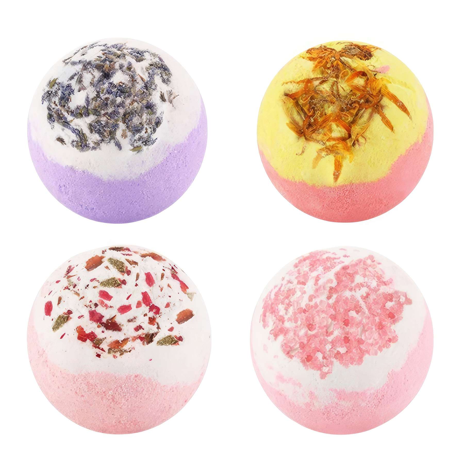 4 Pcs Relaxing Bath Bomb Gift Set 2