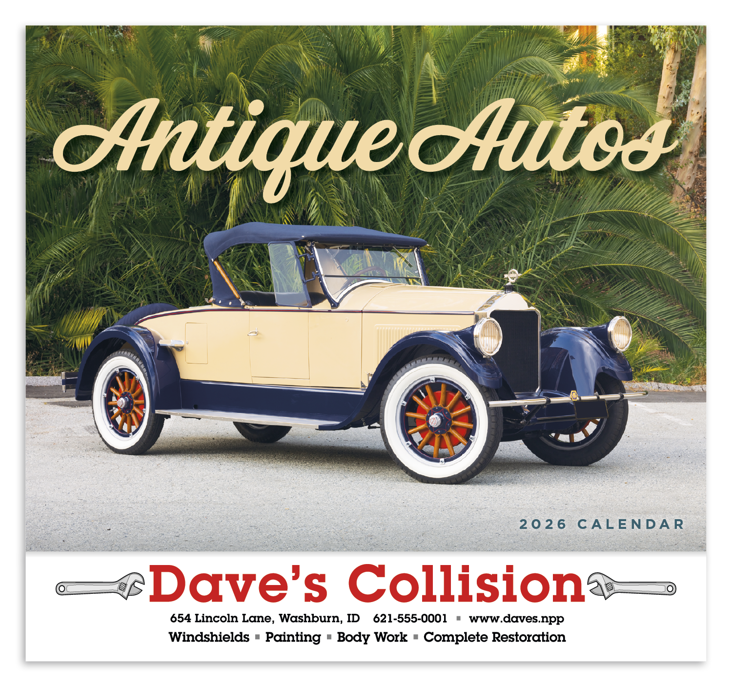 Good Value™ Antique Autos Calendar 52