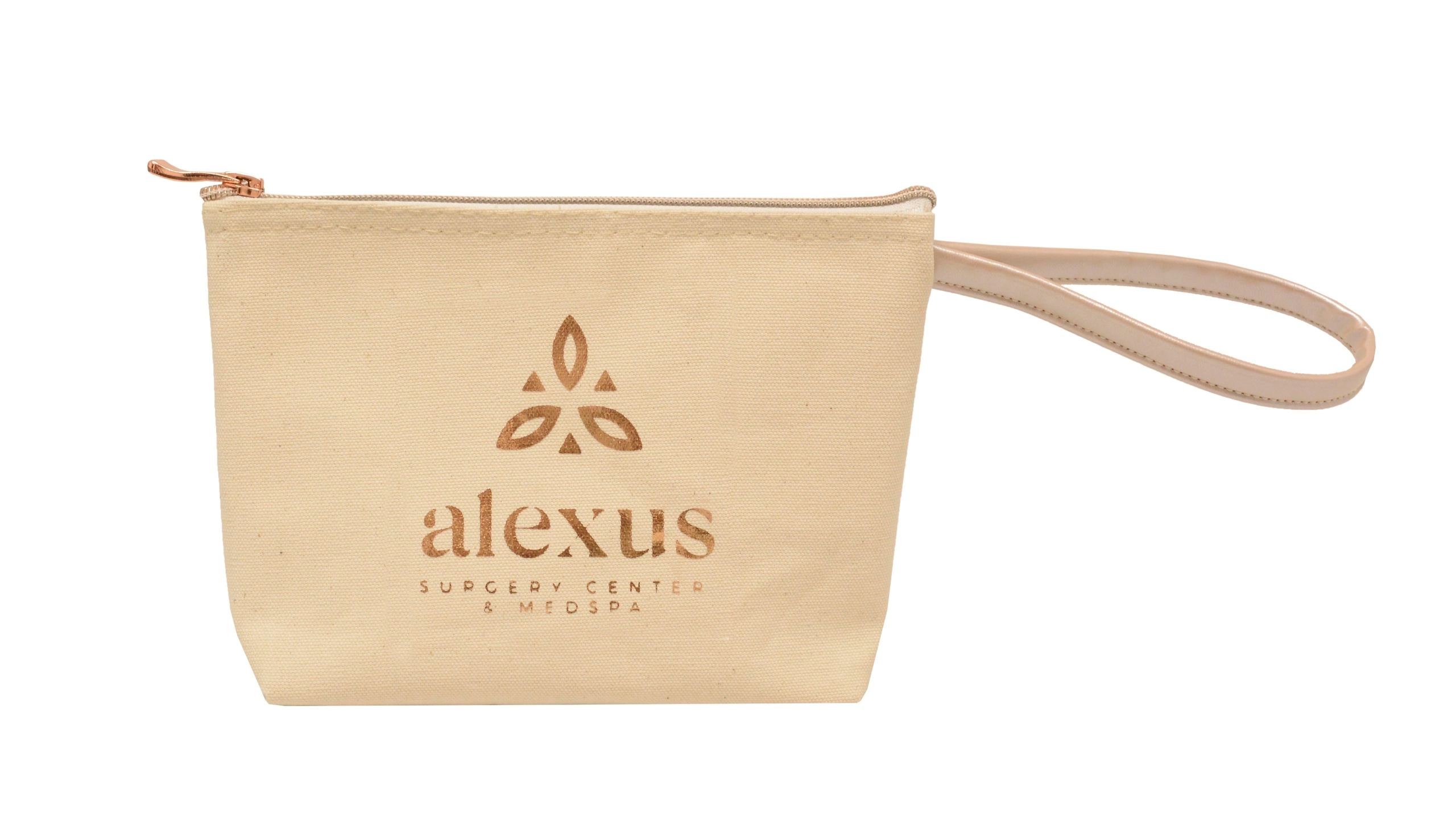 Canvas Zippered Pouches 16