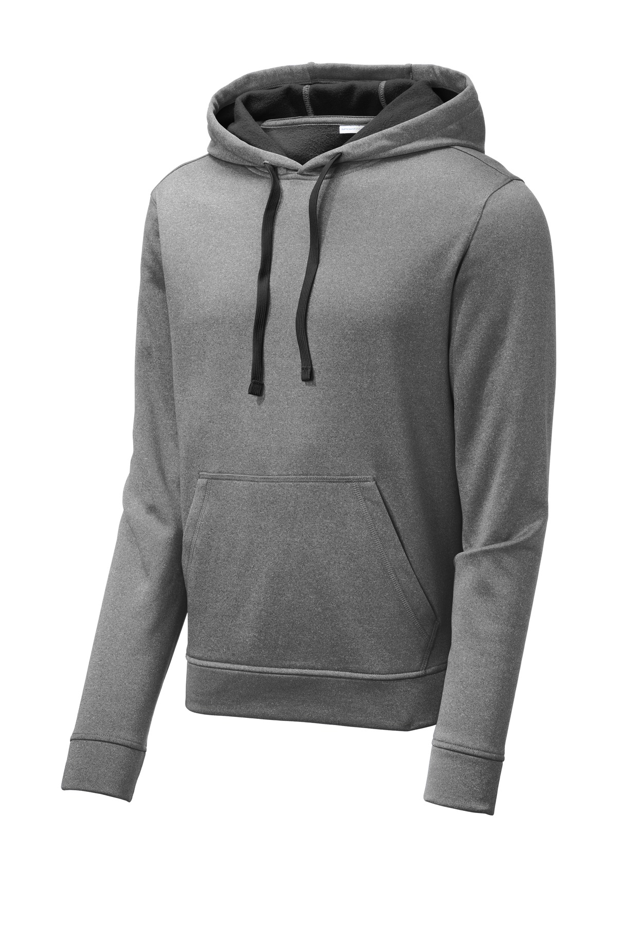 PosiCharge Sport-Wick Heather Fleece Hooded Pullover