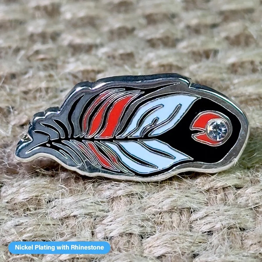 Rhinestone Pin 7