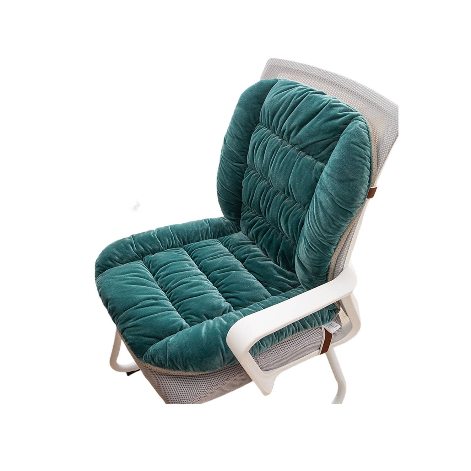 Non-Slip Soft Warm Velvet Cushioned Chair Seat Pad 2