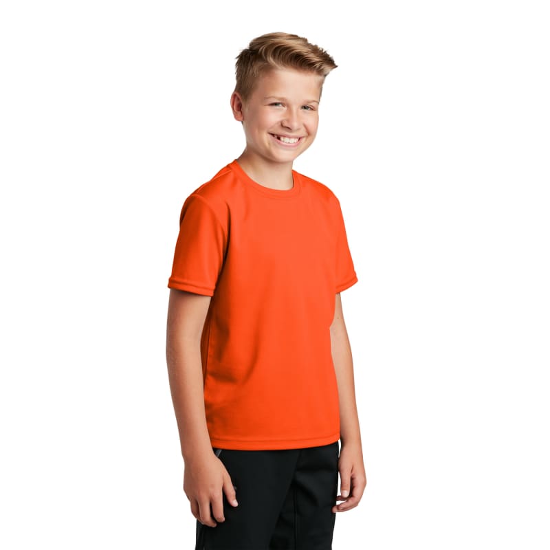 Sport-Tek Youth PosiCharge RacerMesh Tee. 30