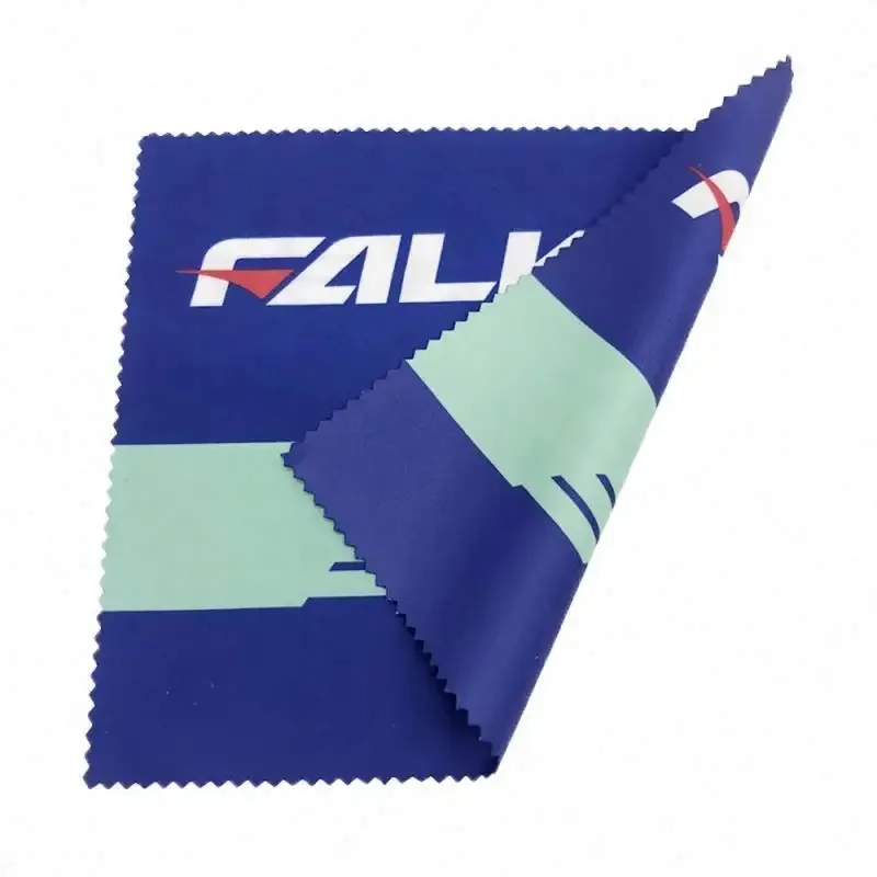 Dye Sublimation Microfiber Cleaning Cloth - 6x6 3