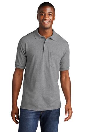 Core Blend Jersey Knit Pocket Polo